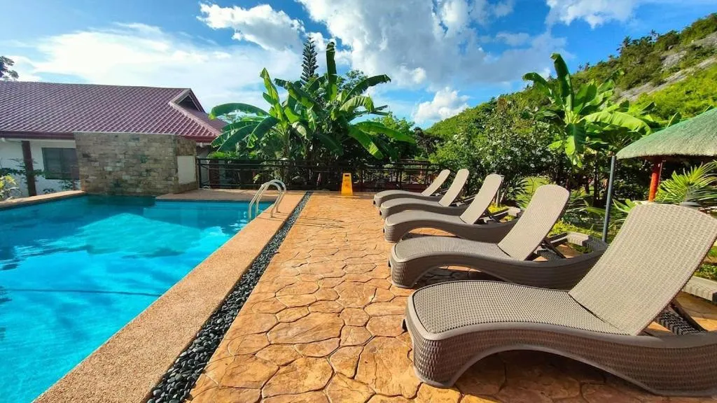 Swimming pool in SBG Resort Lambug