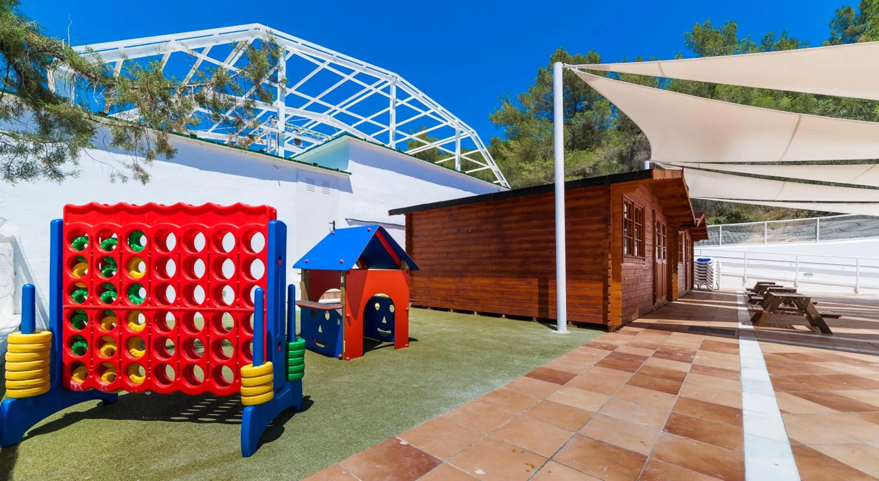 Children play ground in Globales Montemar