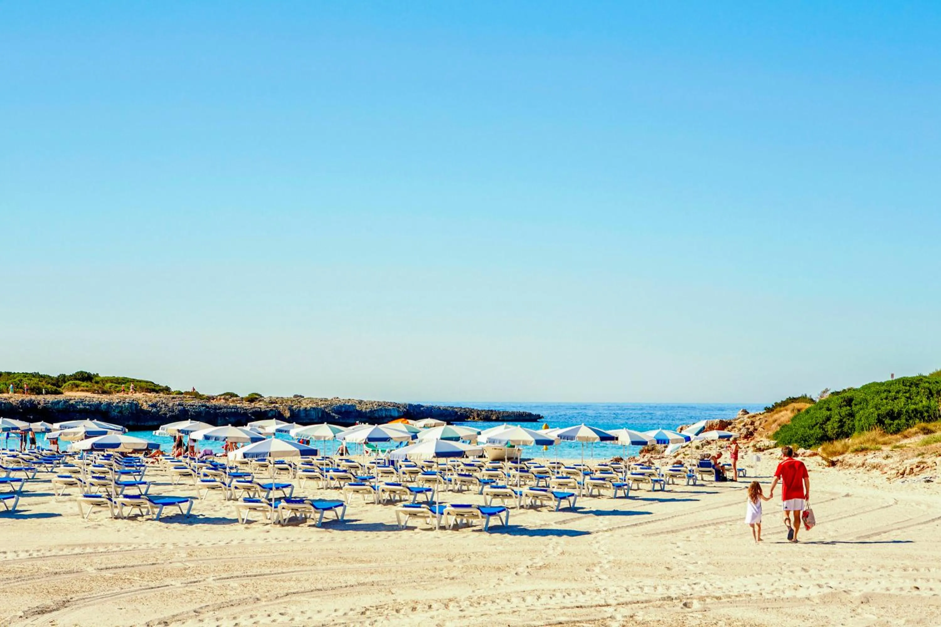 Beach in Globales Cala'n Bosch