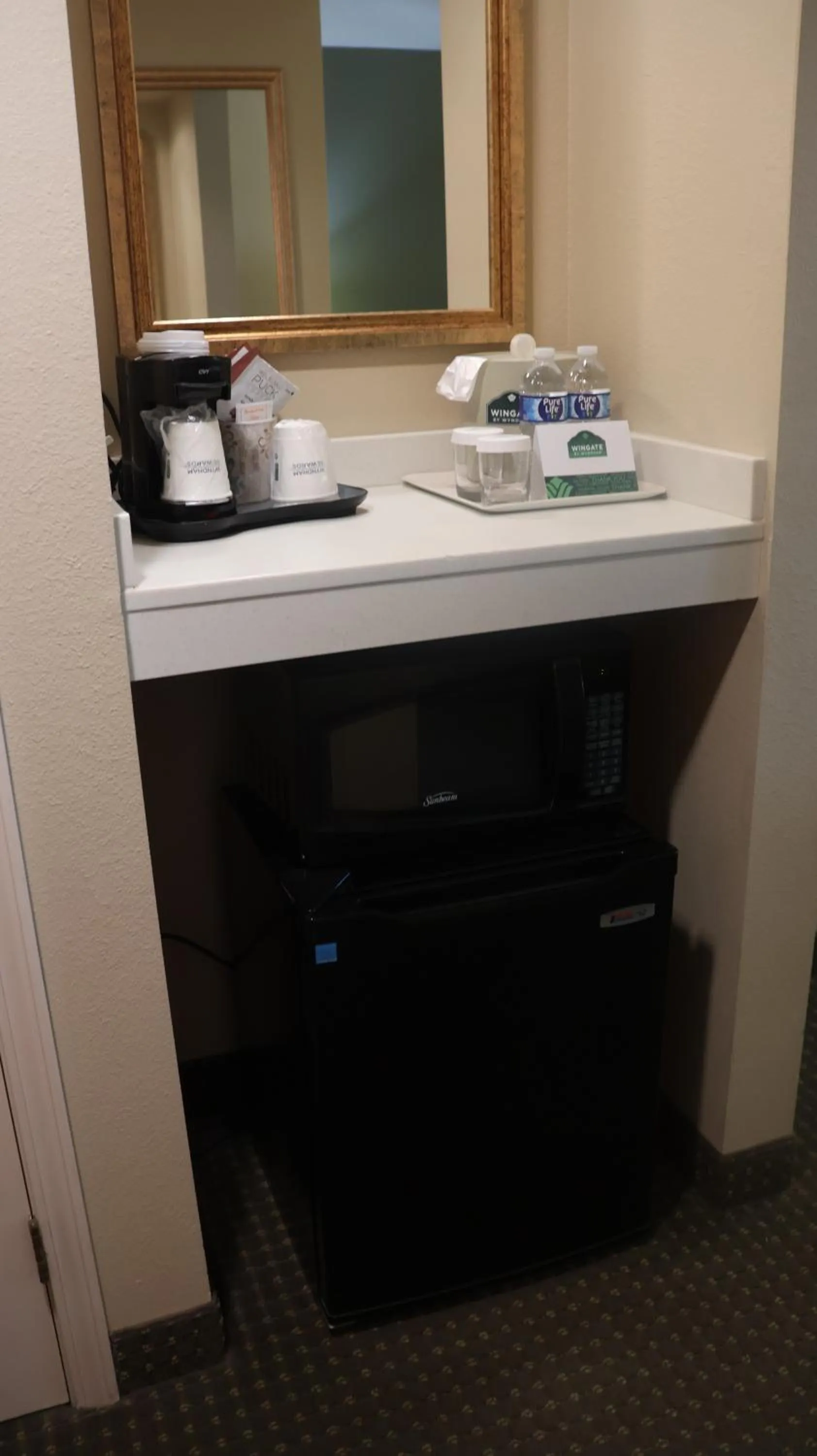 microwave in Wingate by Wyndham Peoria - Complimentary Area Shuttle