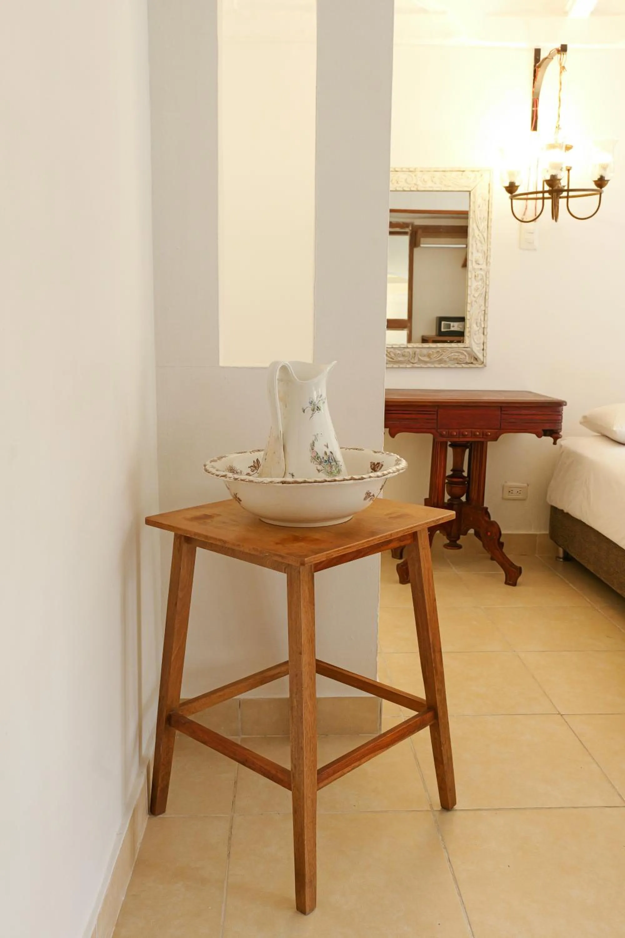 Decorative detail, Bed in Hotel Kartaxa