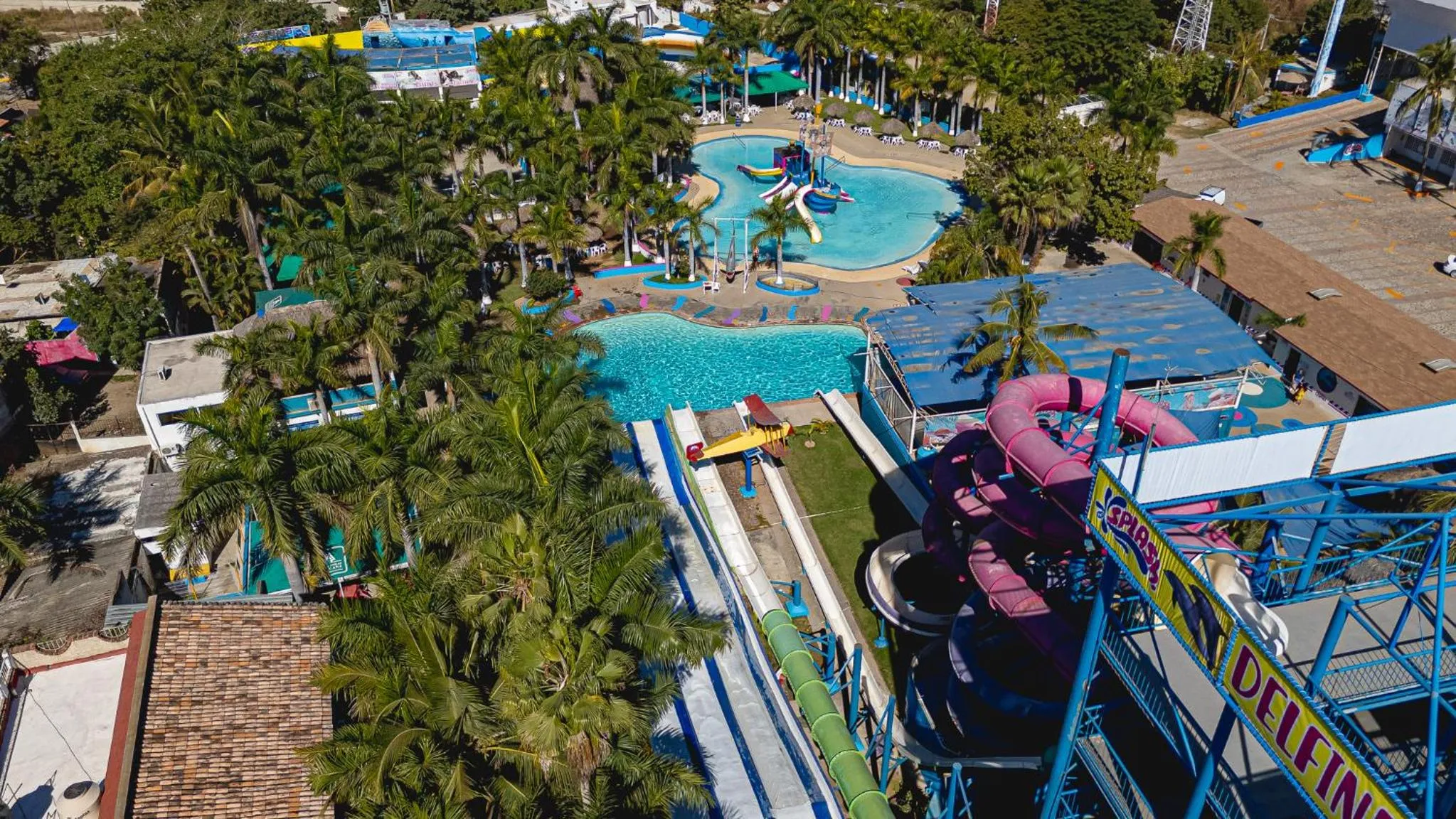 Aqua park in Splash Inn Nuevo Vallarta & Parque Acuatico