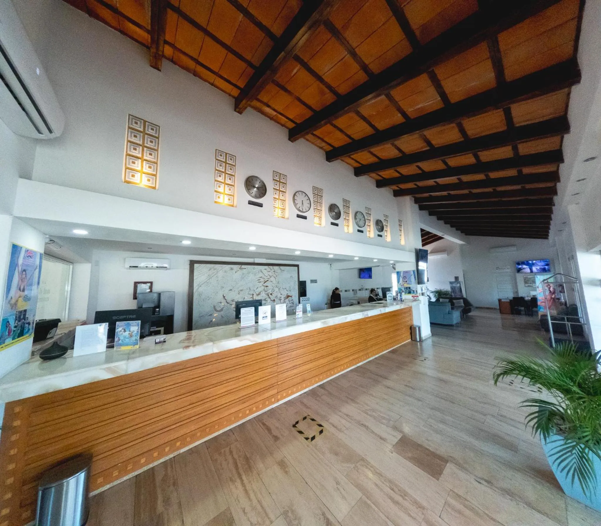 Lobby or reception in Splash Inn Nuevo Vallarta & Parque Acuatico