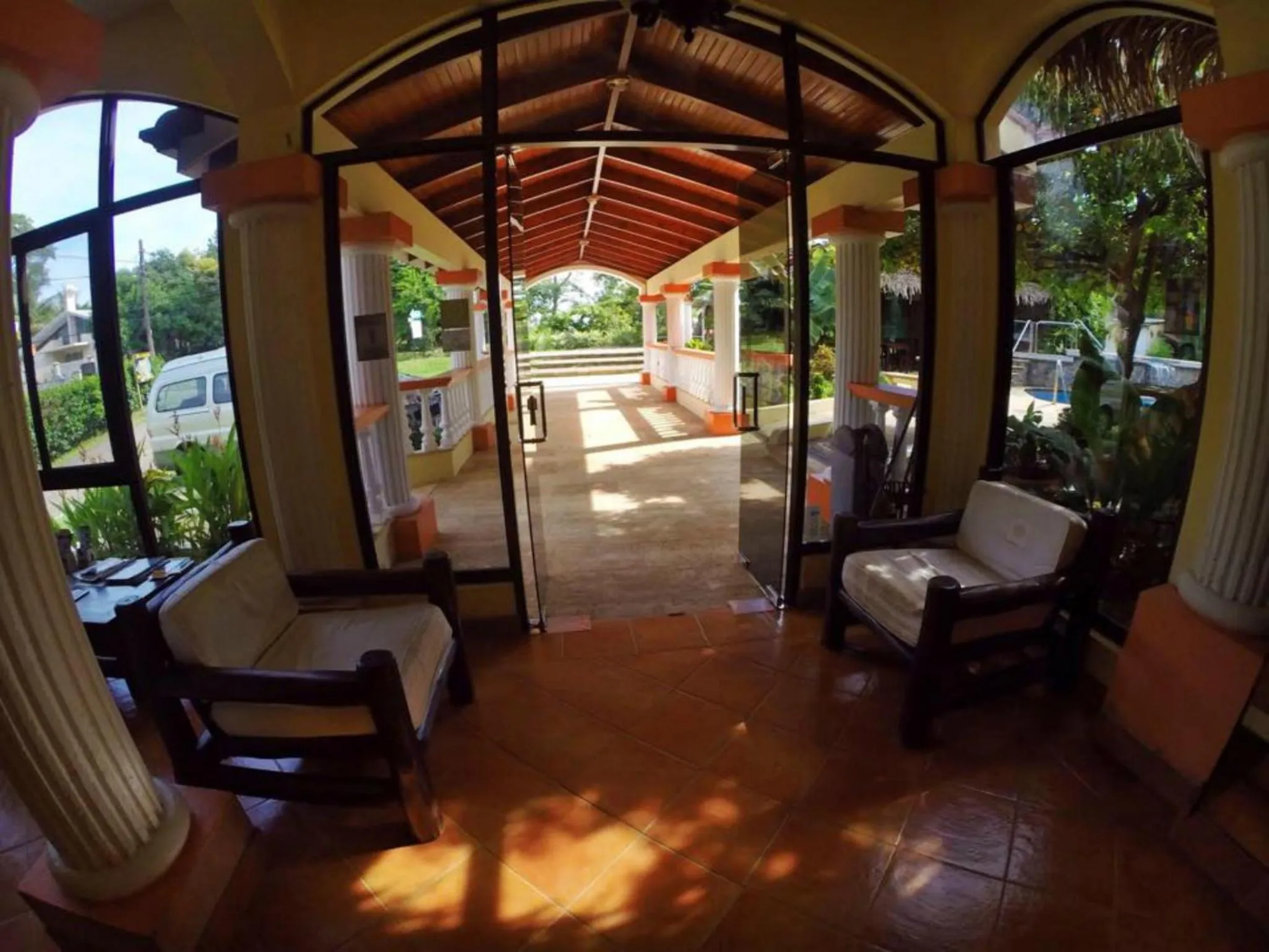 Lobby or reception in Hotel Esperanza