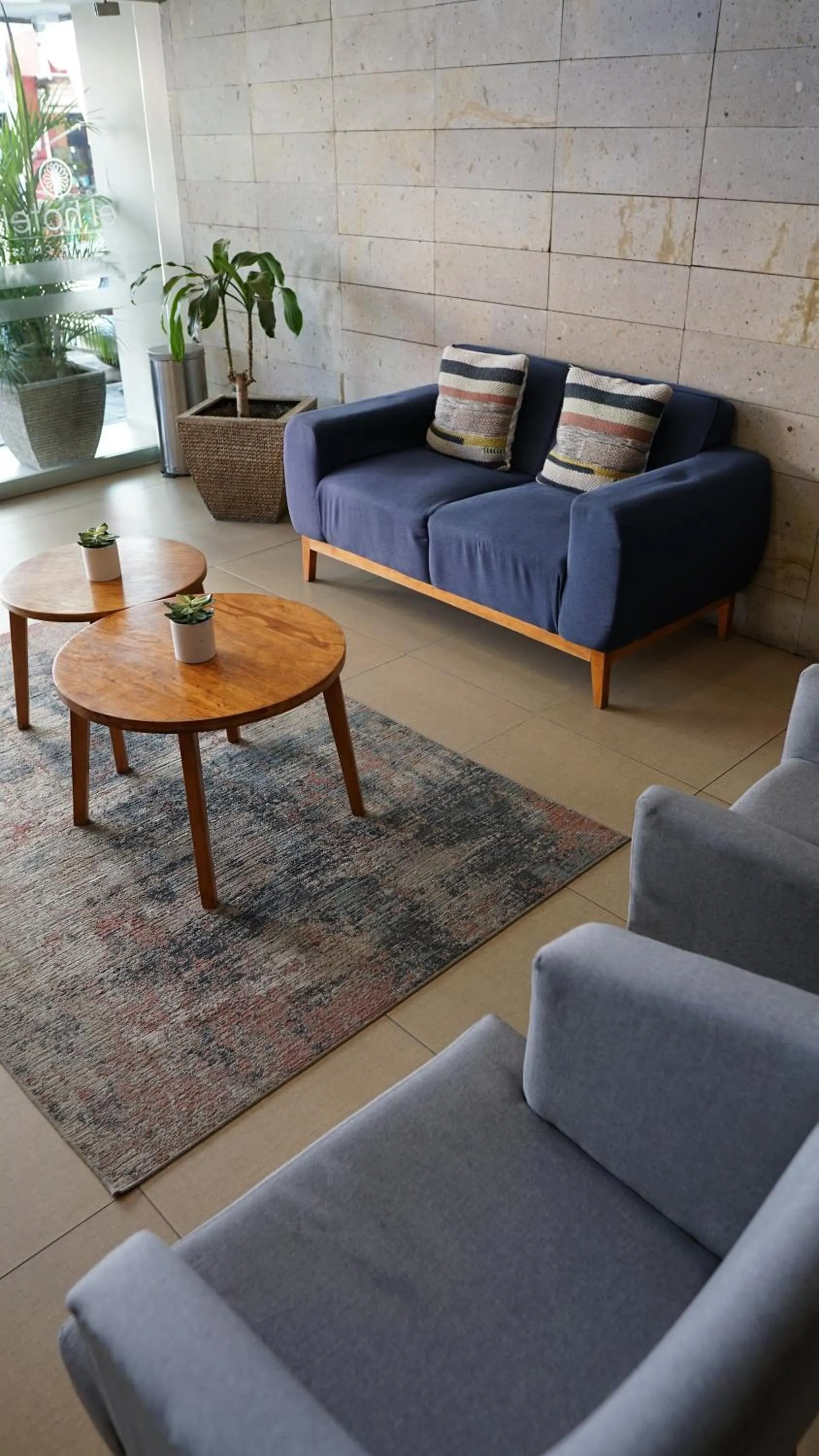 Lobby or reception in El Hotel Business Class - Zamora Centro