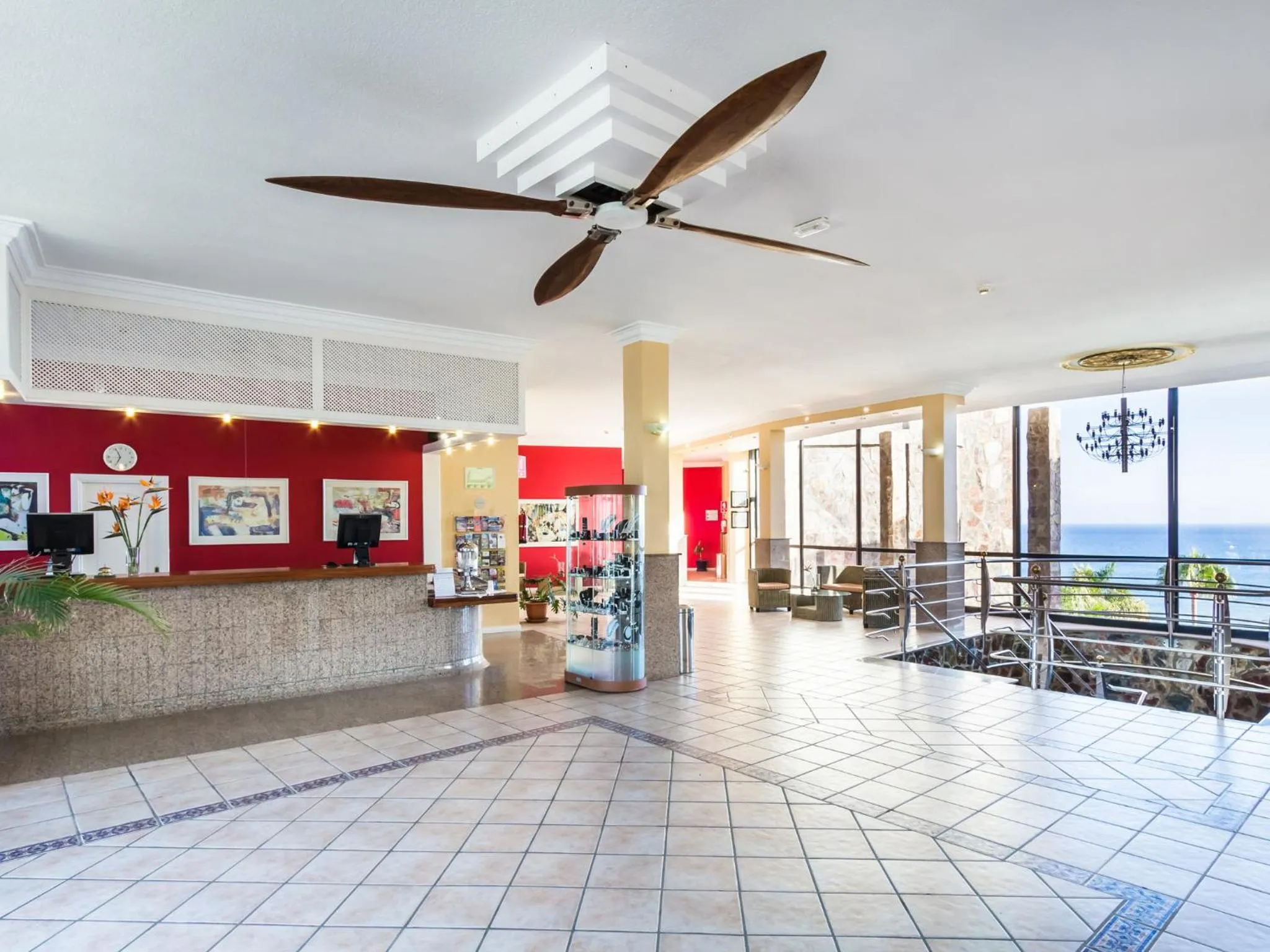 Lobby or reception in Apartamentos BlueBay Beach Club