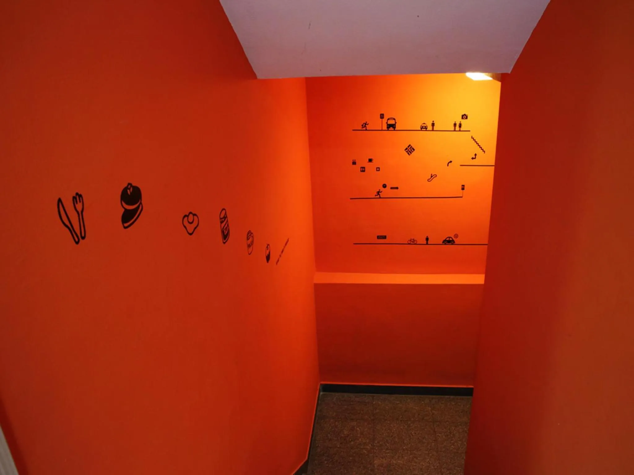 Decorative detail in Jeju R Hotel & Guesthouse