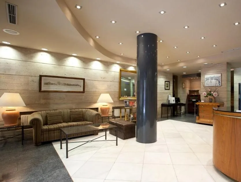 Lobby or reception in Hotel Moderno Puerta del Sol