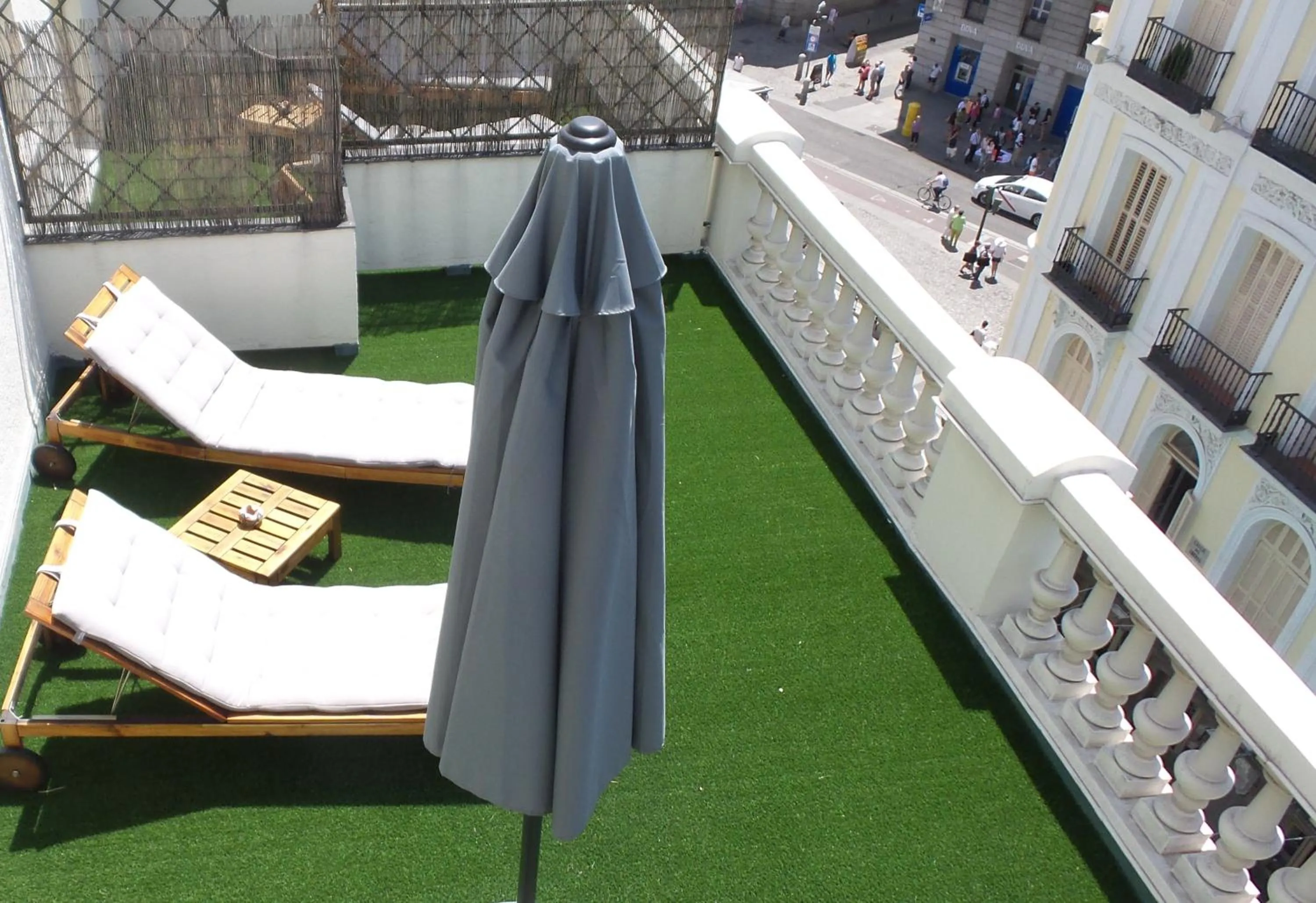 Balcony/Terrace in Hotel Moderno Puerta del Sol