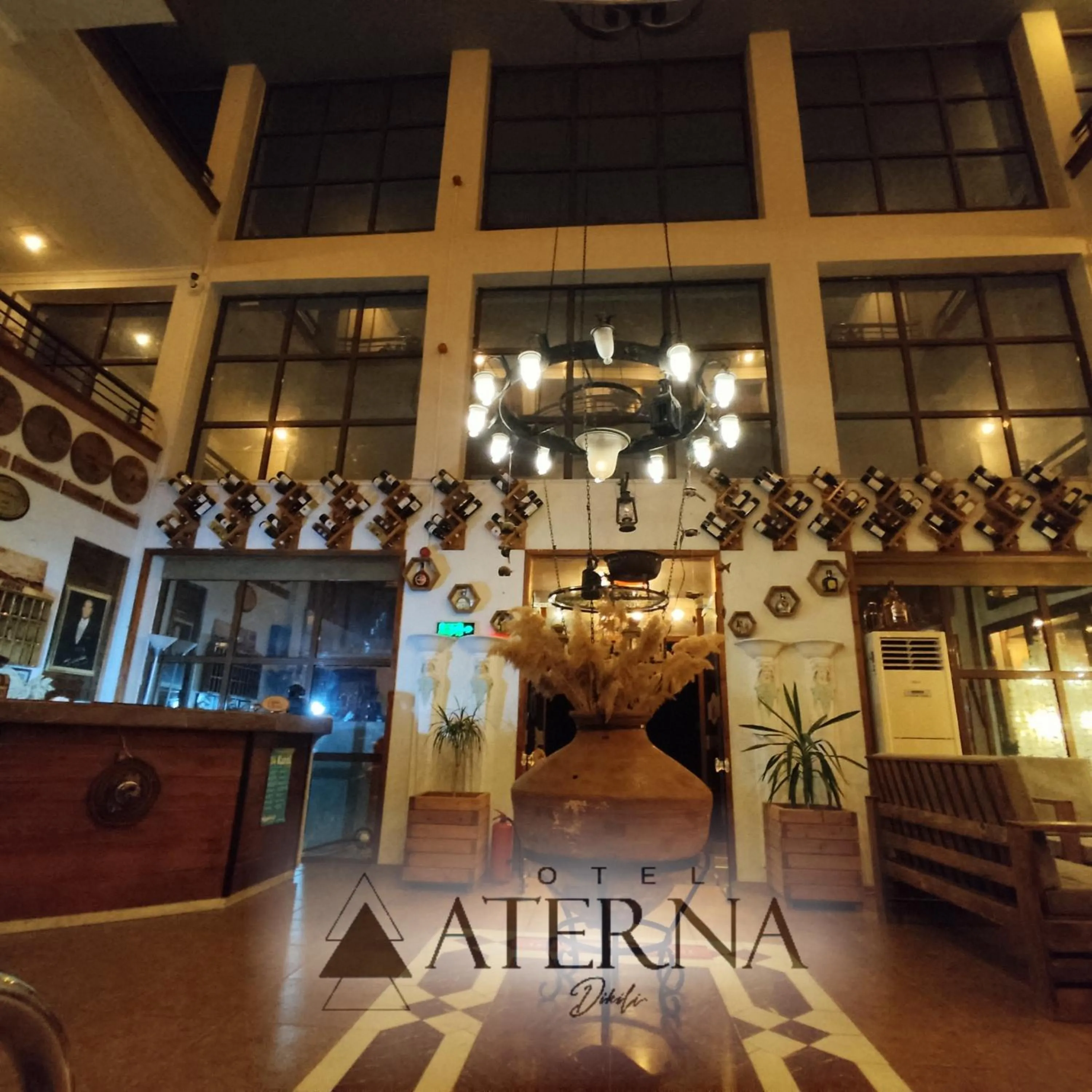 Lobby or reception in ATERNA HOTEL