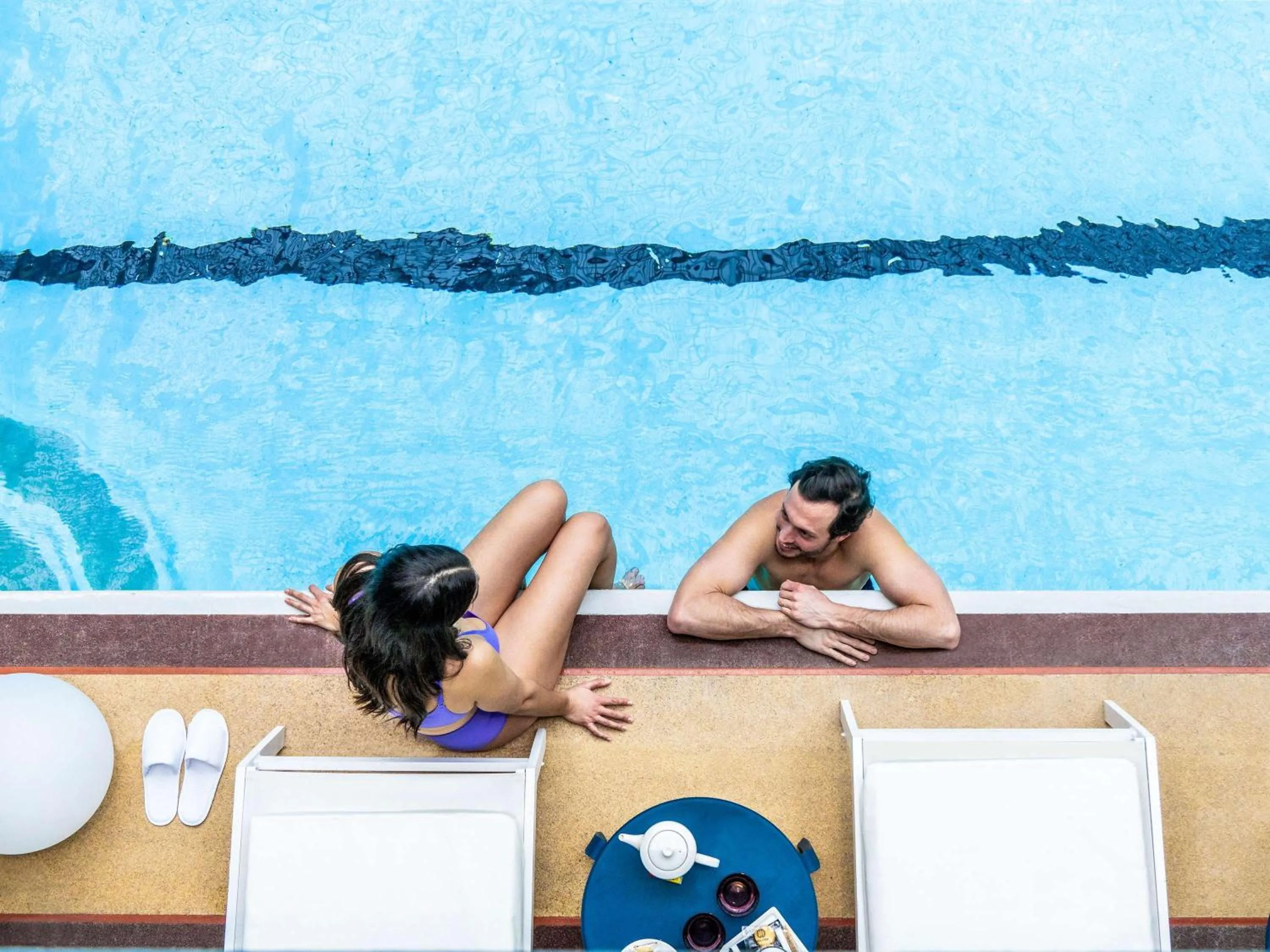 Pool view in Molitor Hotel & Spa Paris - MGallery Collection