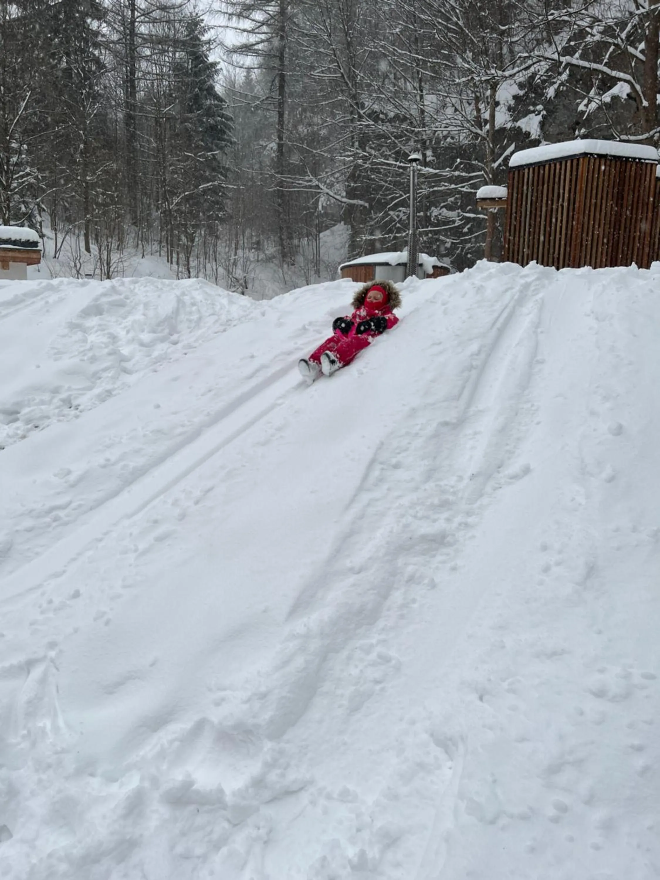 Winter in Apartmány NONE