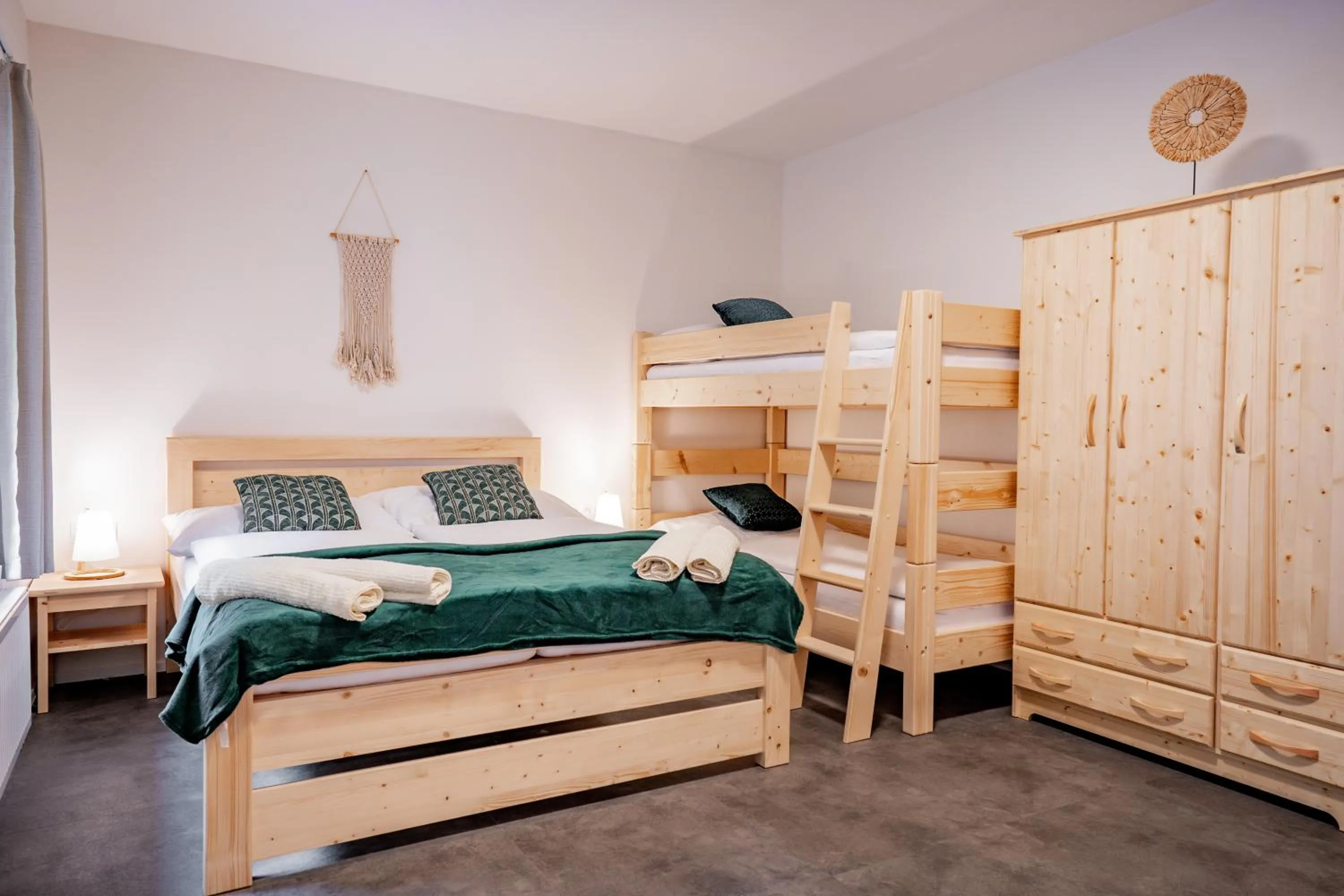 Property building, Bed in Apartmány NONE