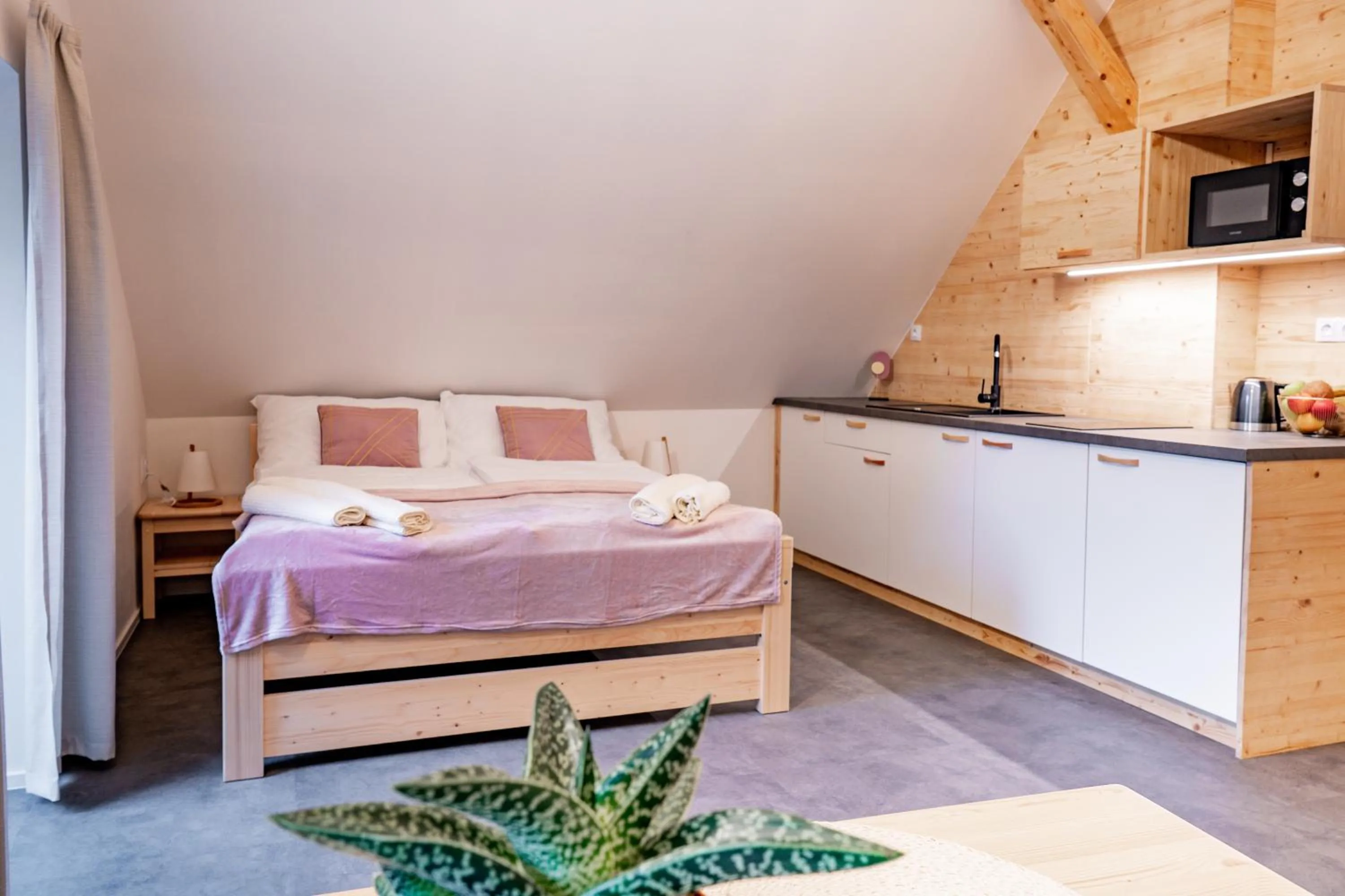 Bed in Apartmány NONE