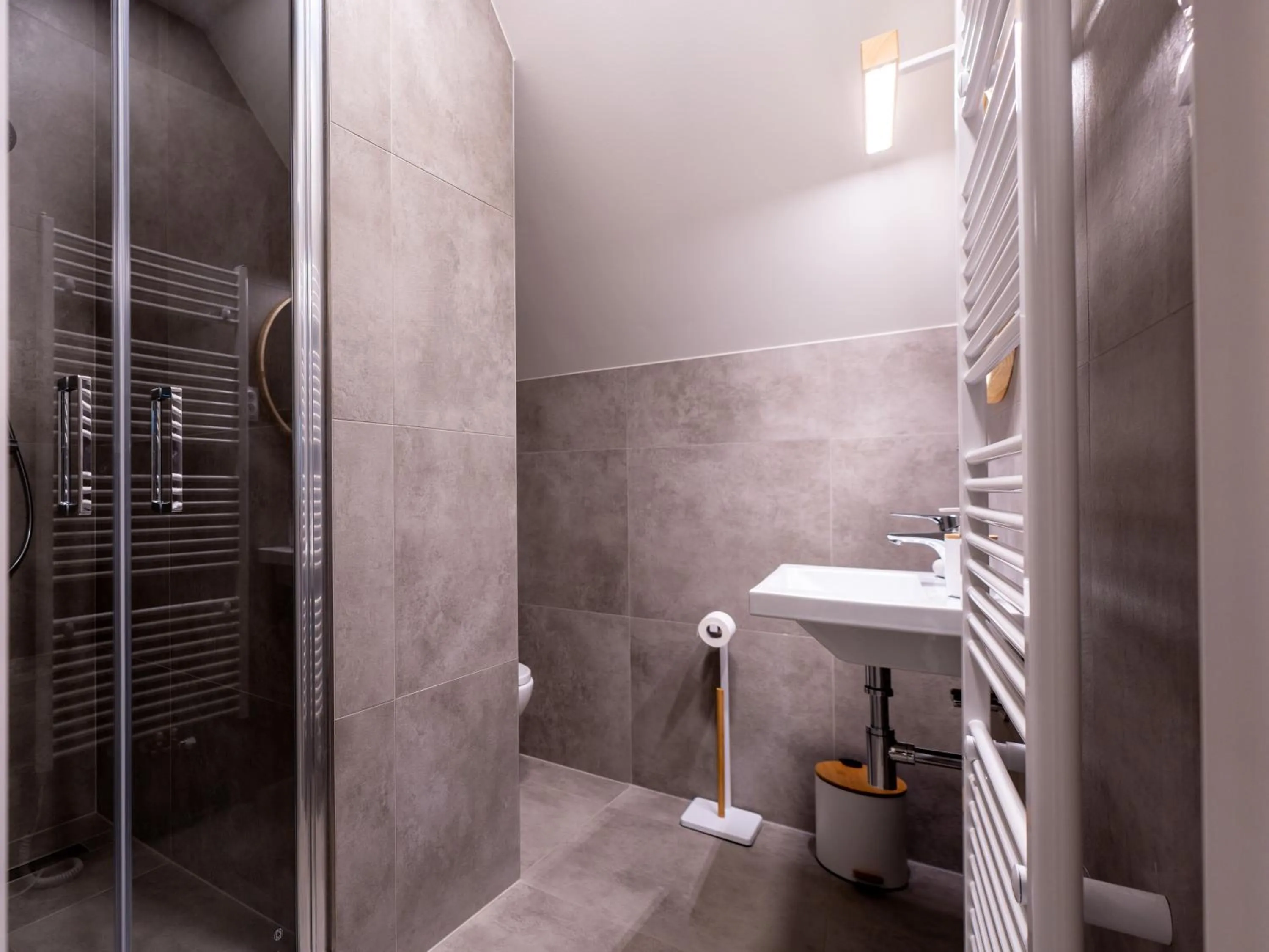 Shower in Apartmány NONE