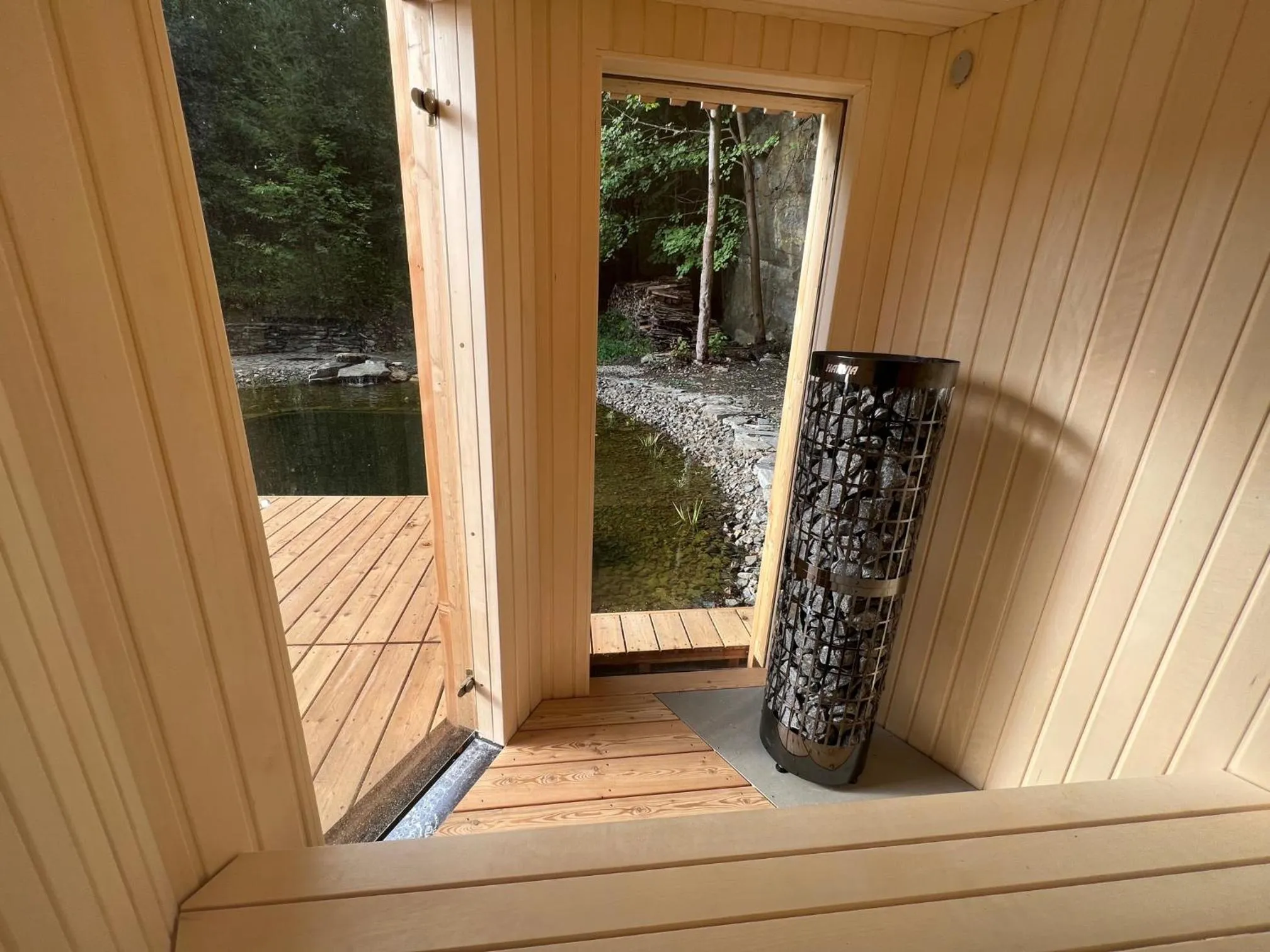 Sauna in Apartmány NONE