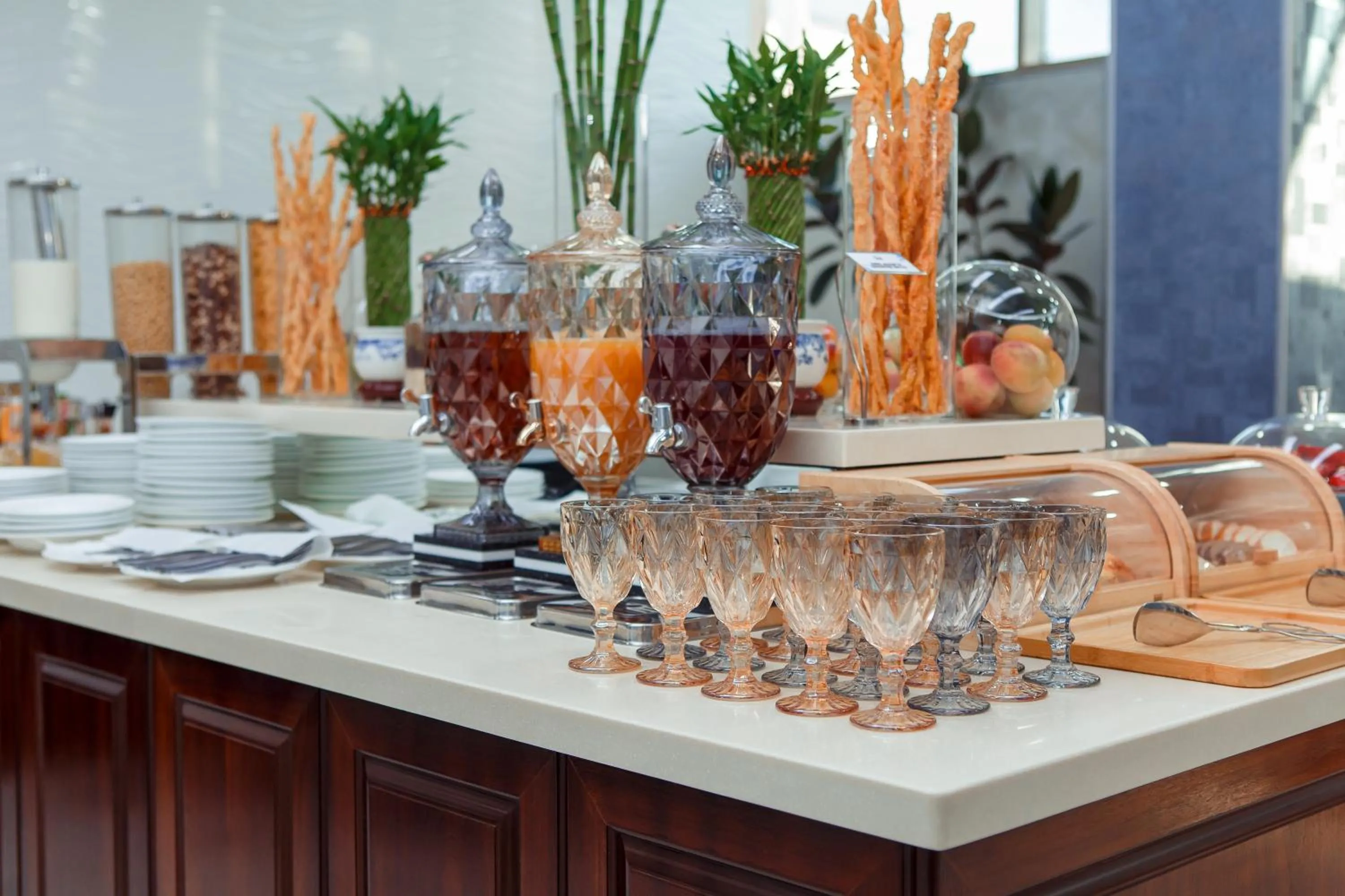 Buffet breakfast in Ada Hotel