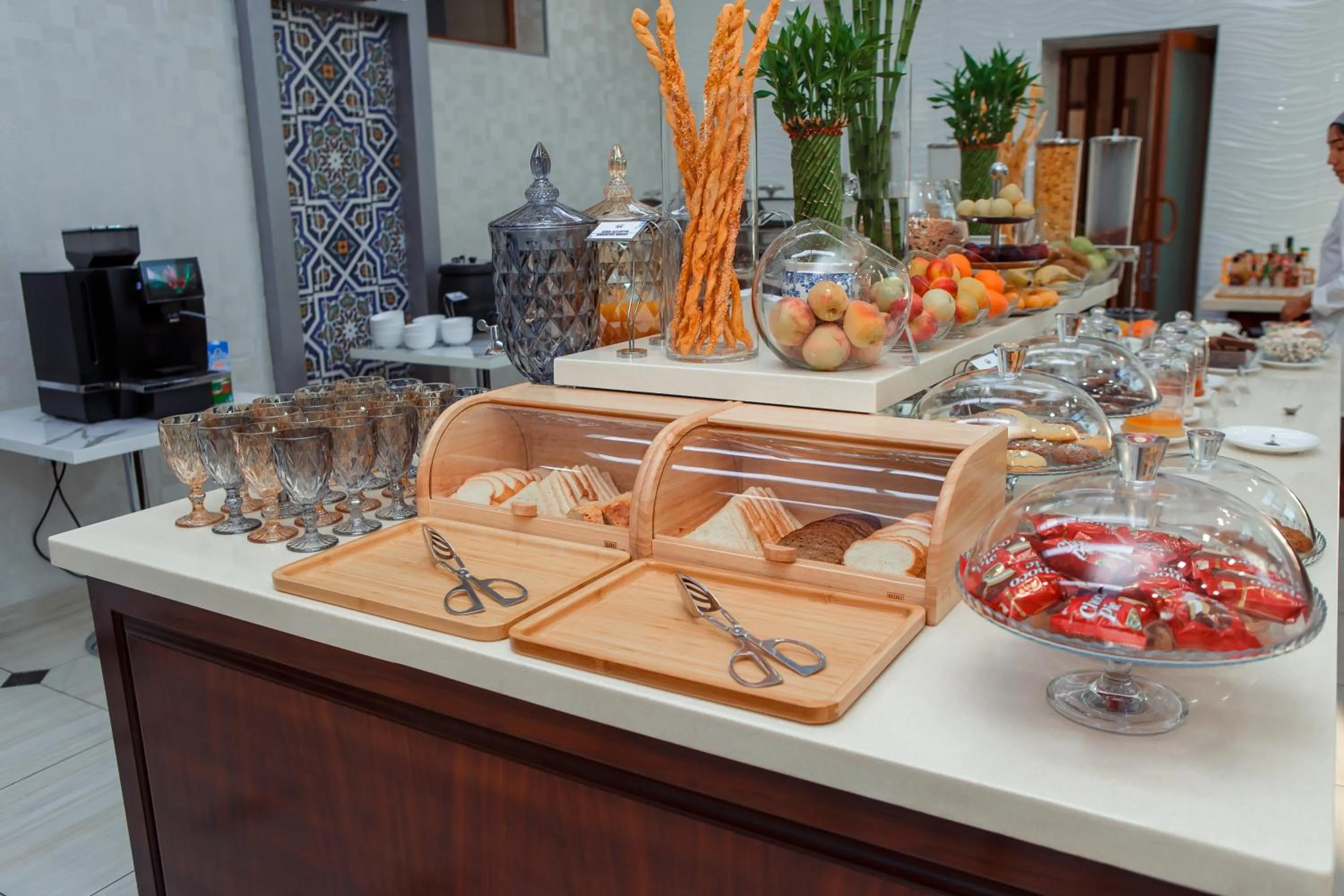 Buffet breakfast in Ada Hotel