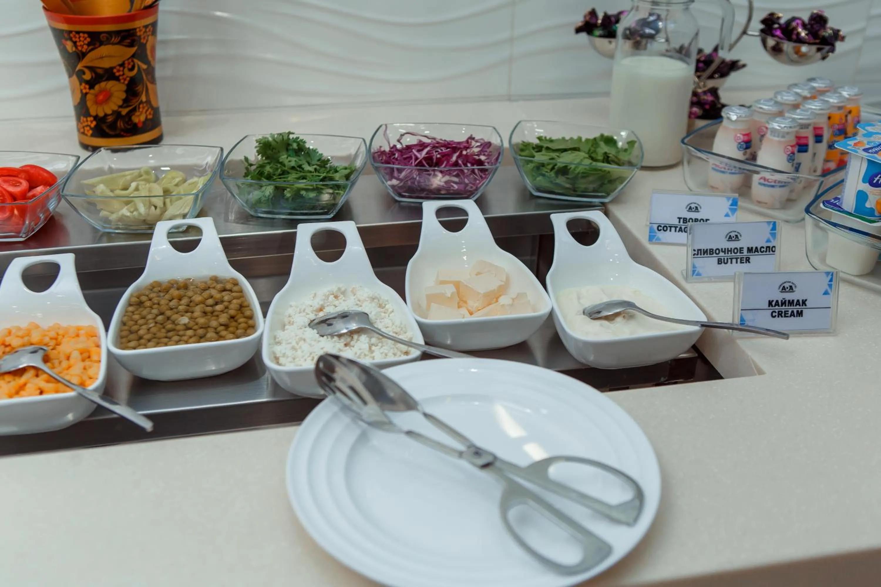 Buffet breakfast in Ada Hotel