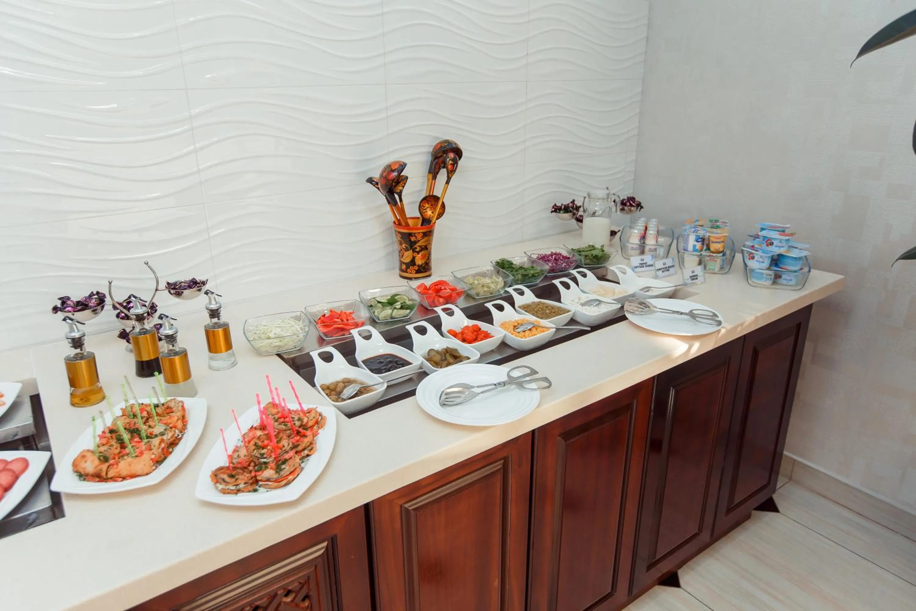 Buffet breakfast in Ada Hotel