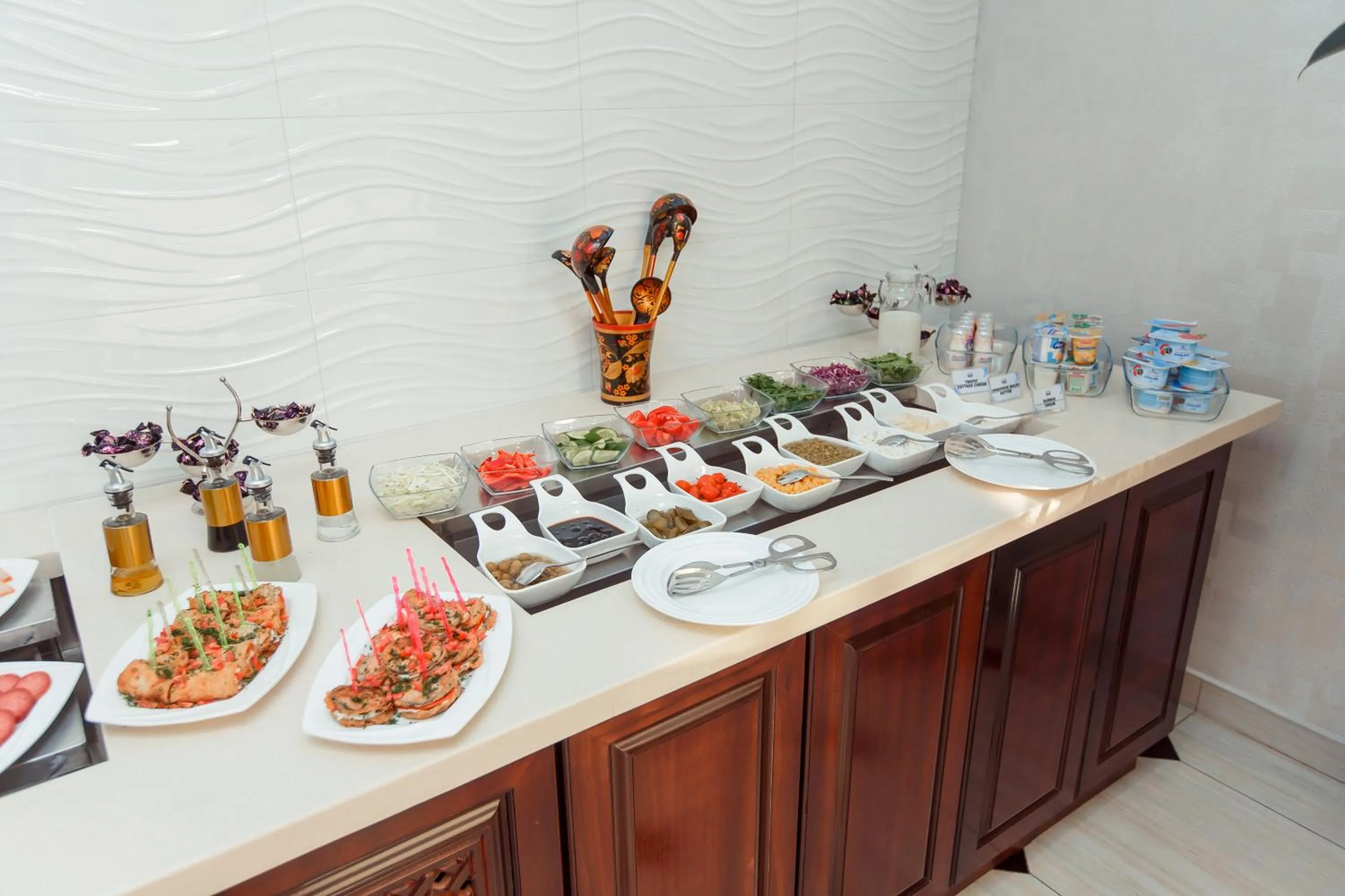 Buffet breakfast in Ada Hotel