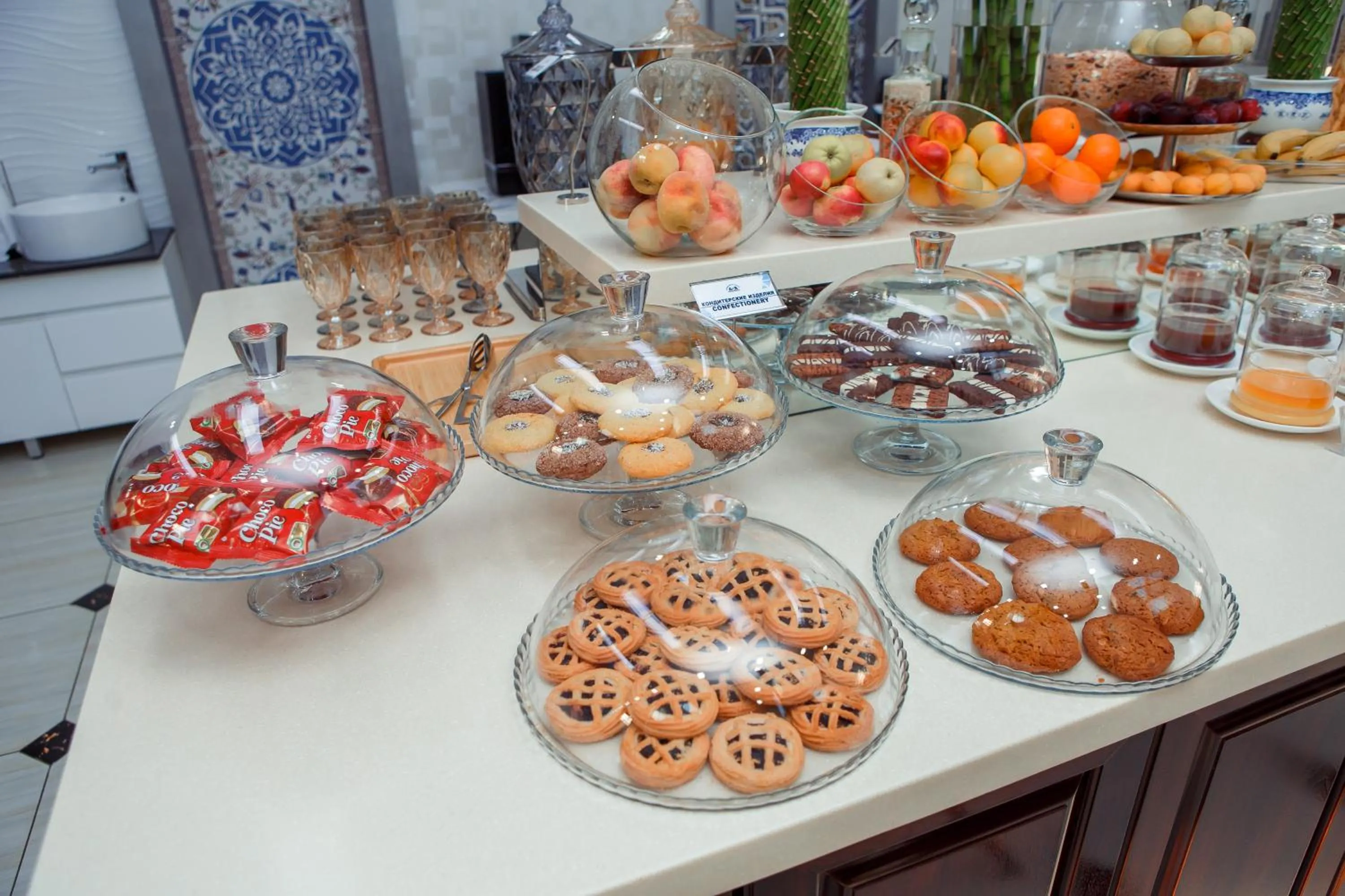 Buffet breakfast in Ada Hotel