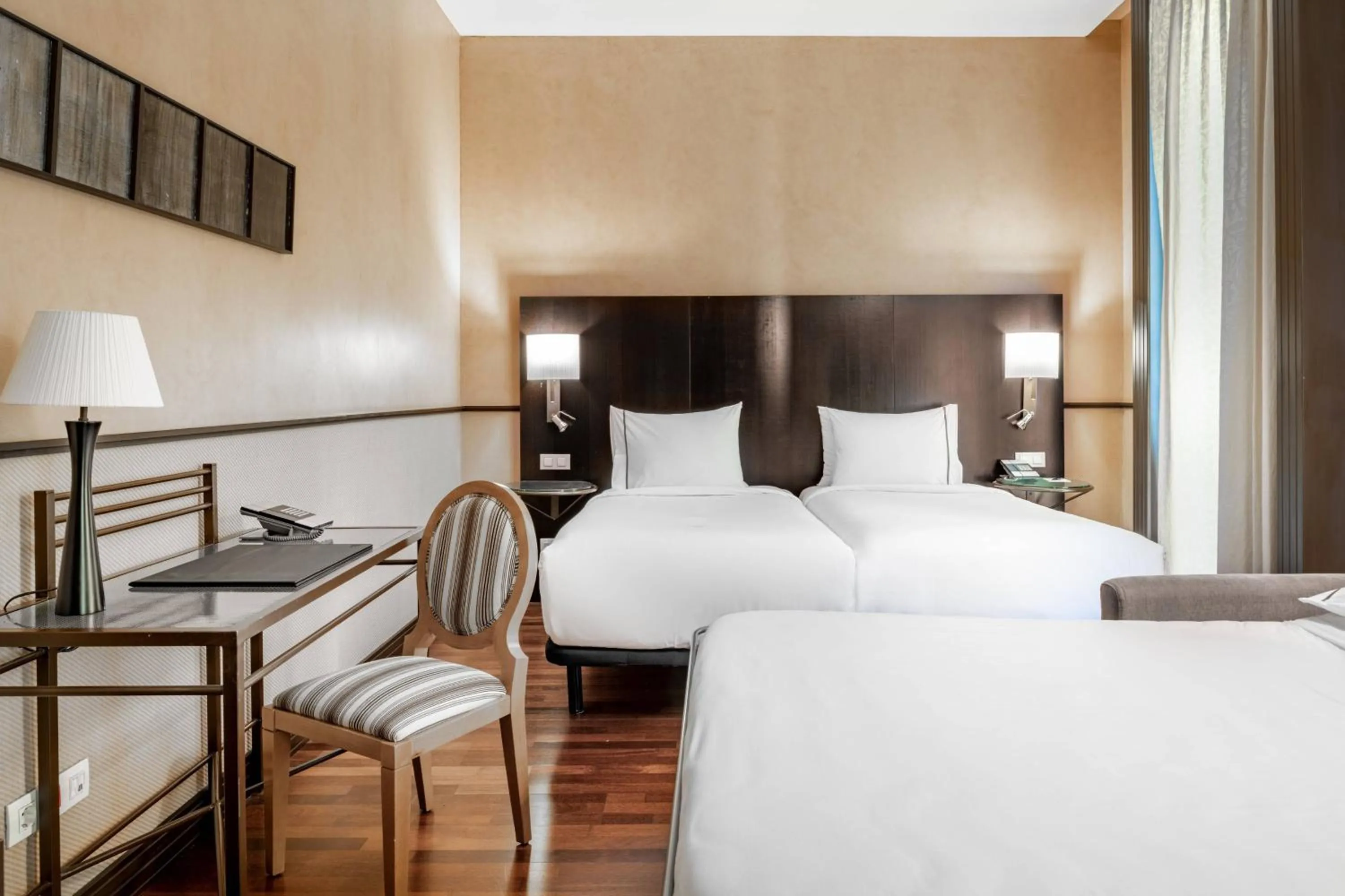 Photo of the whole room, Bed in AC Hotel Ciudad de Tudela by Marriott