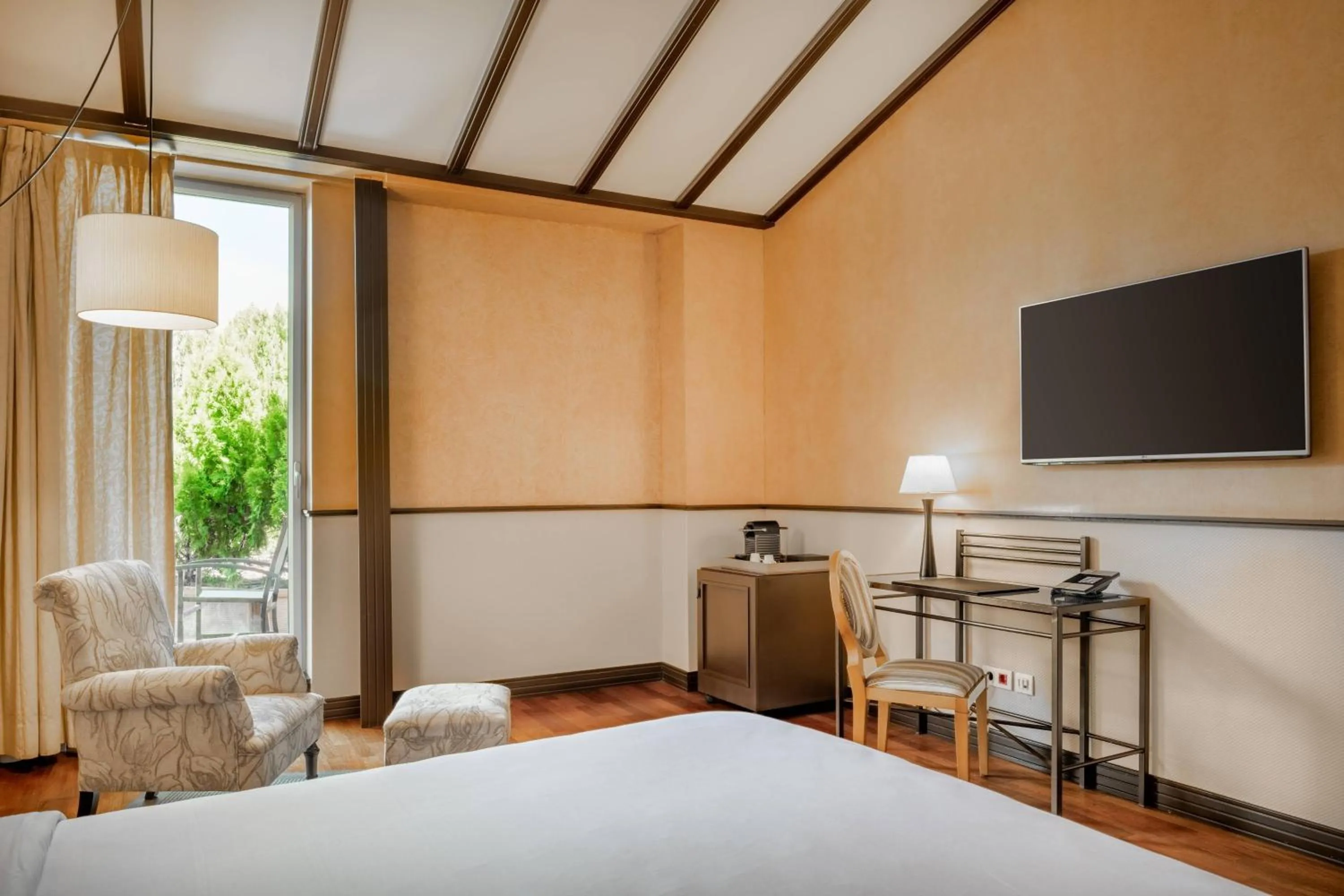 Photo of the whole room, Bed in AC Hotel Ciudad de Tudela by Marriott