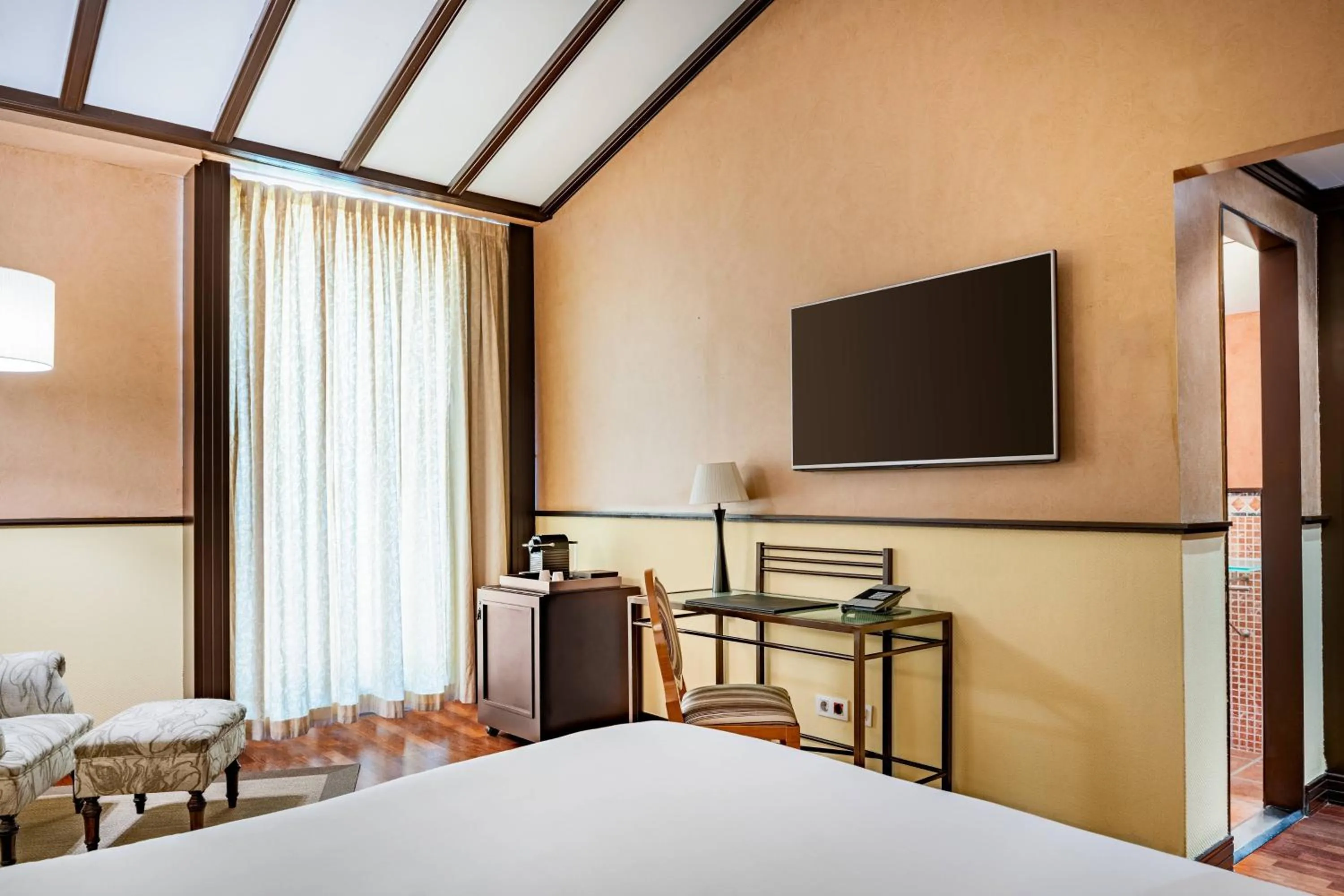 Photo of the whole room, Bed in AC Hotel Ciudad de Tudela by Marriott