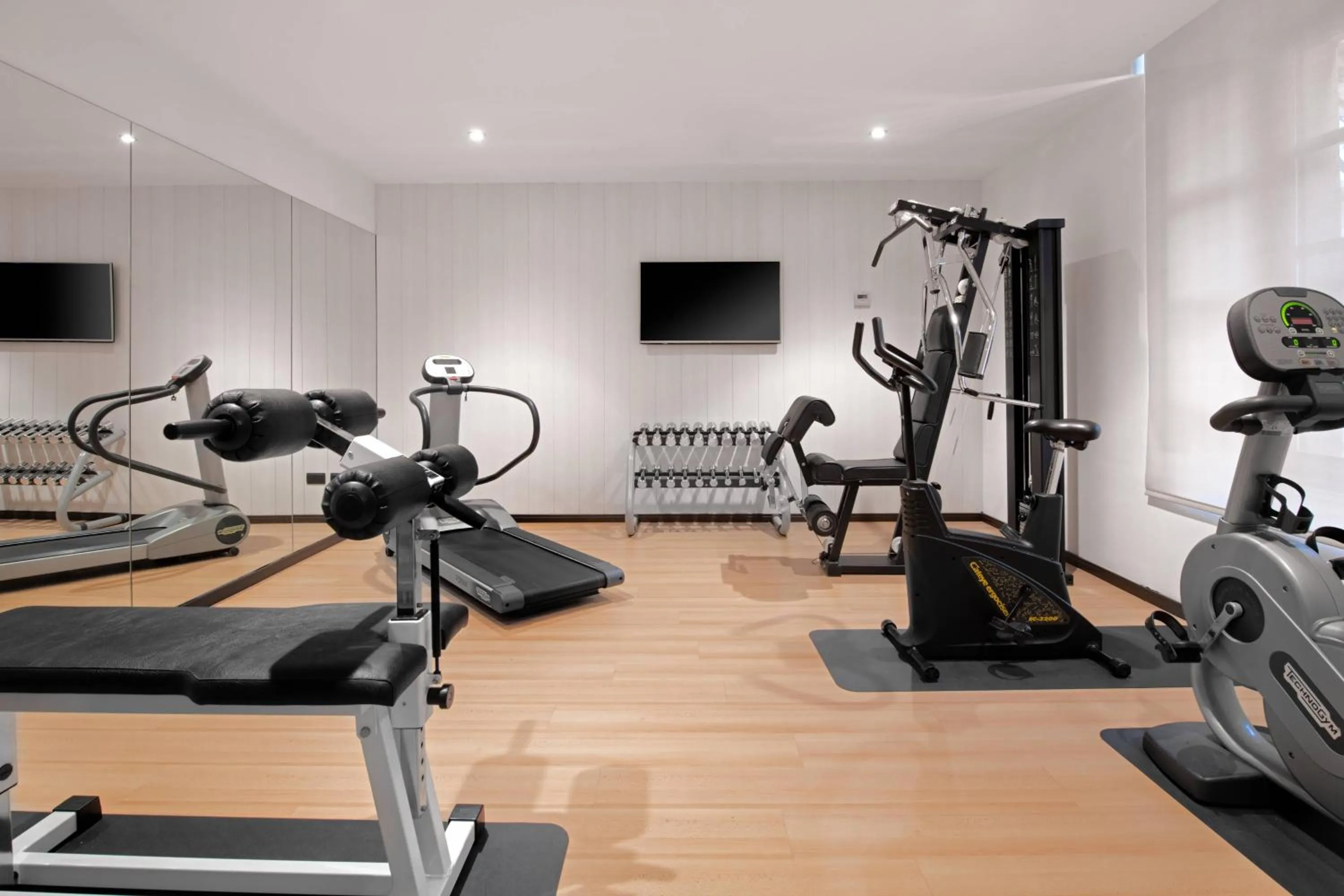 Fitness centre/facilities in AC Hotel Ciudad de Tudela by Marriott