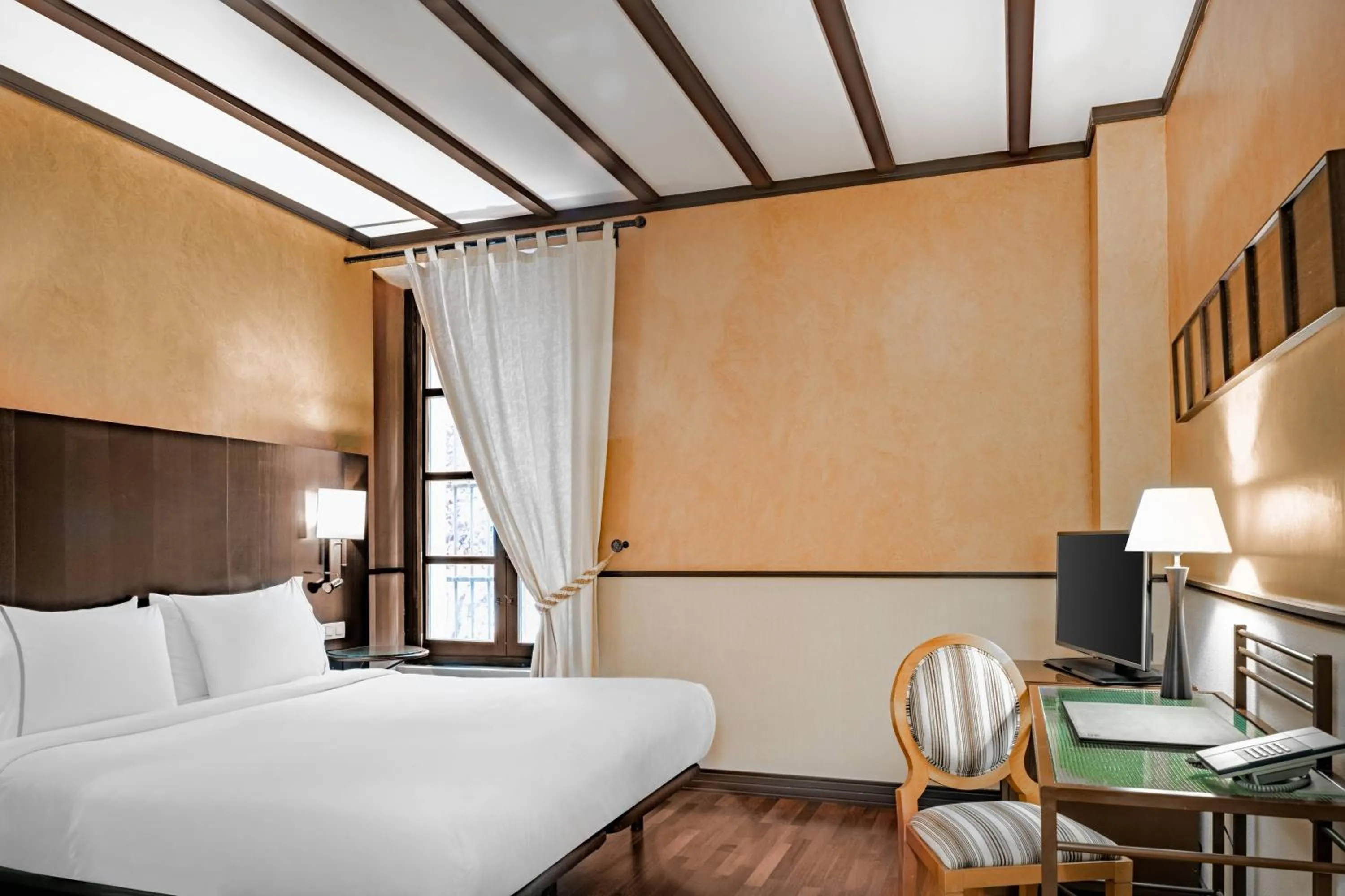 Photo of the whole room, Bed in AC Hotel Ciudad de Tudela by Marriott