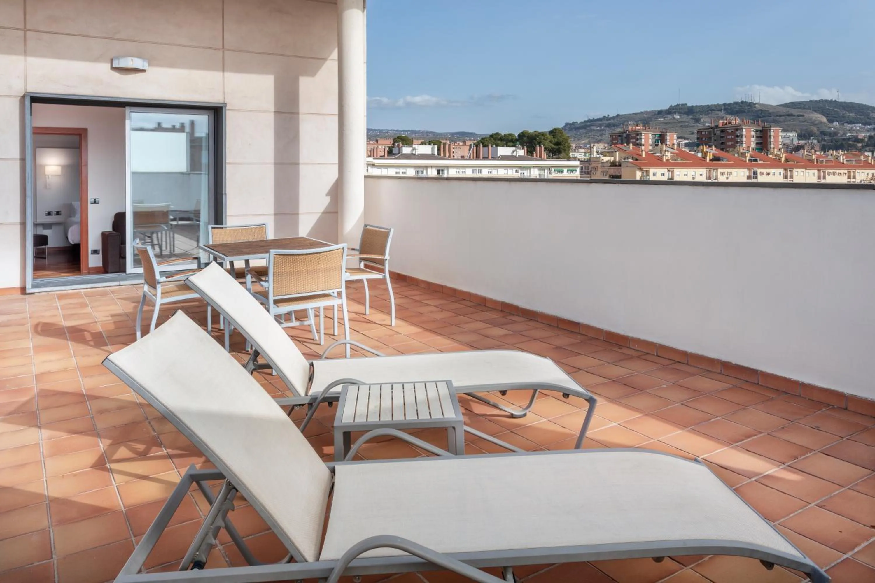 Balcony/Terrace in B&B HOTEL Granada Estación
