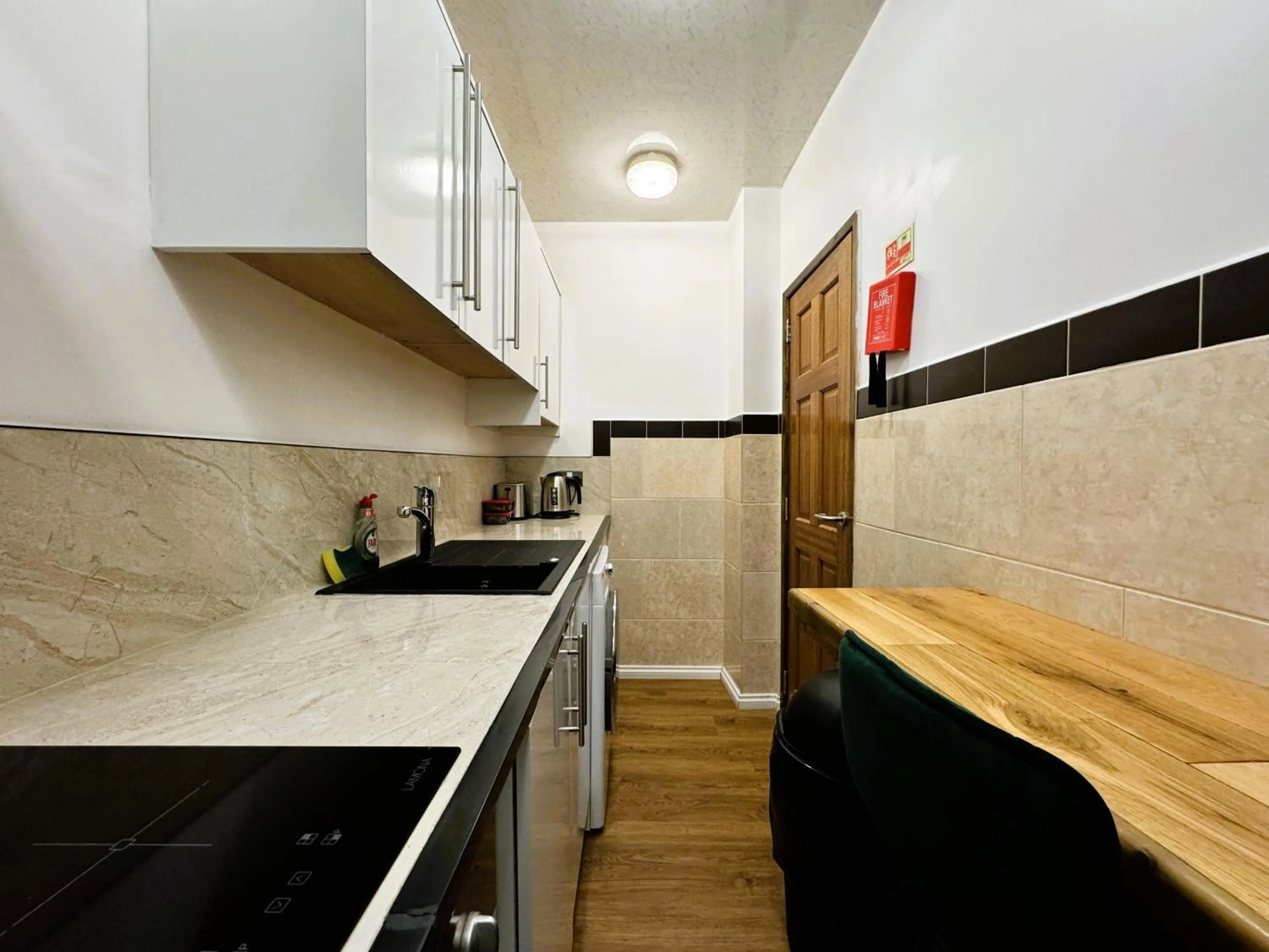 kitchen in Berkley Apartments