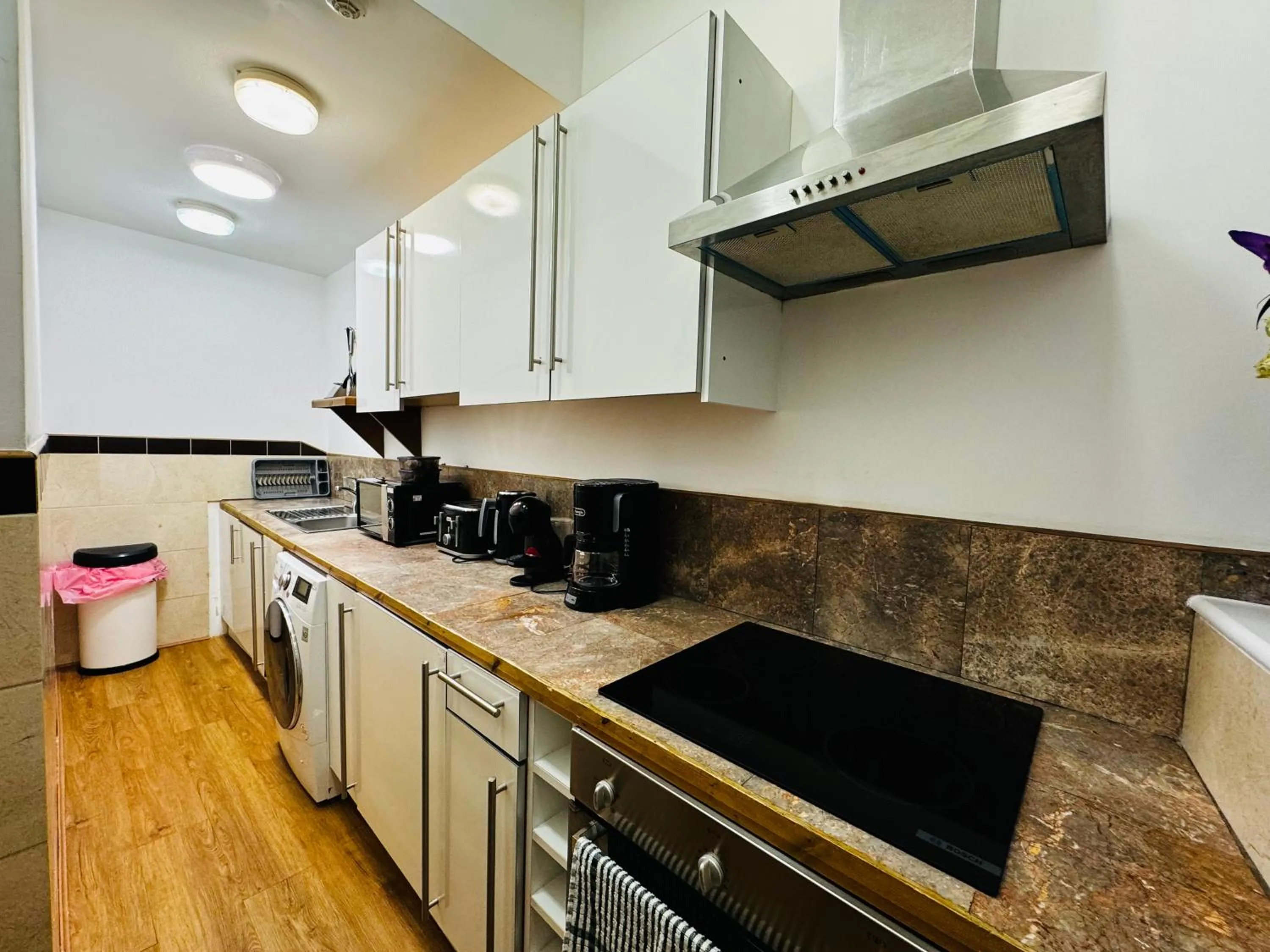 kitchen in Berkley Apartments