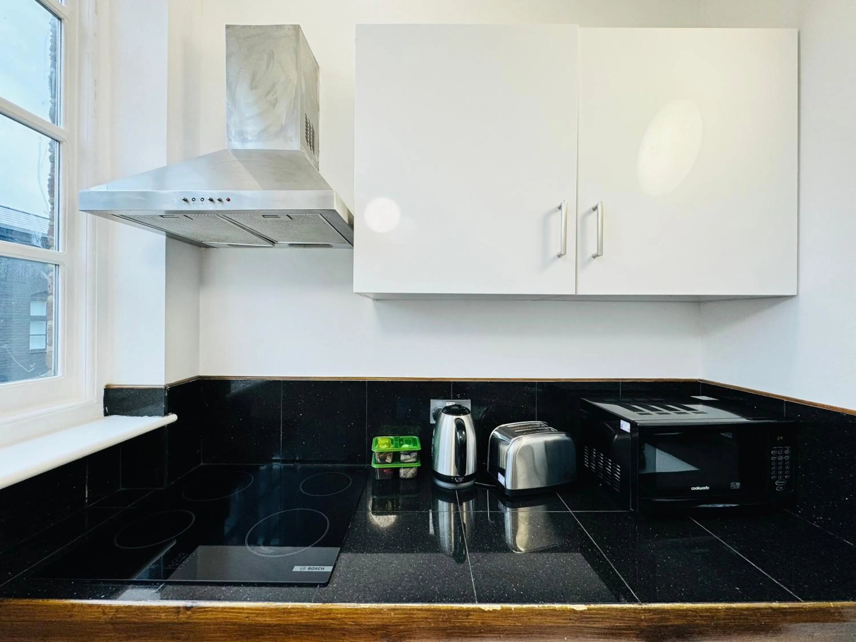 kitchen in Berkley Apartments