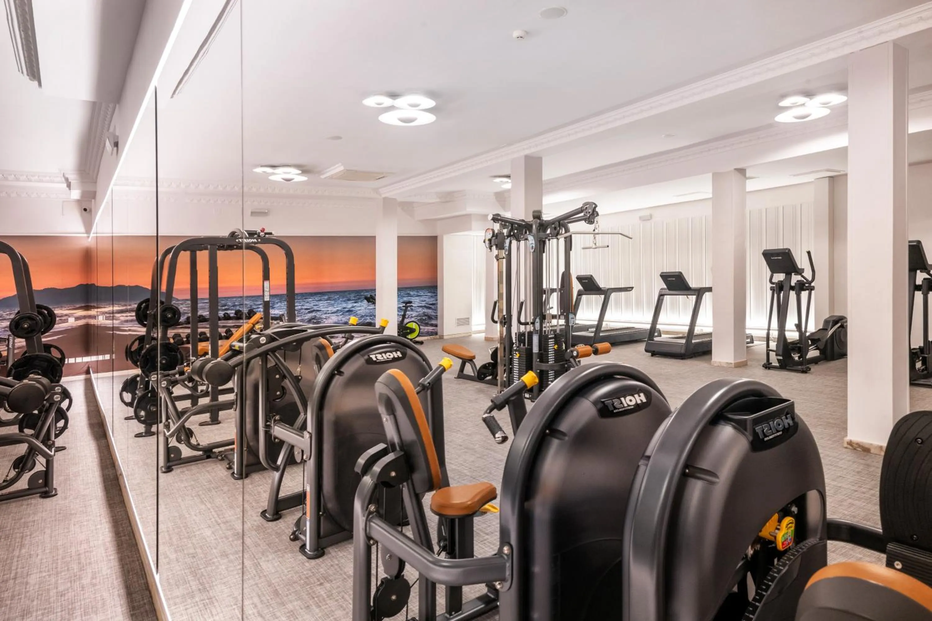 Fitness centre/facilities in Salles Hotels Marina Portals