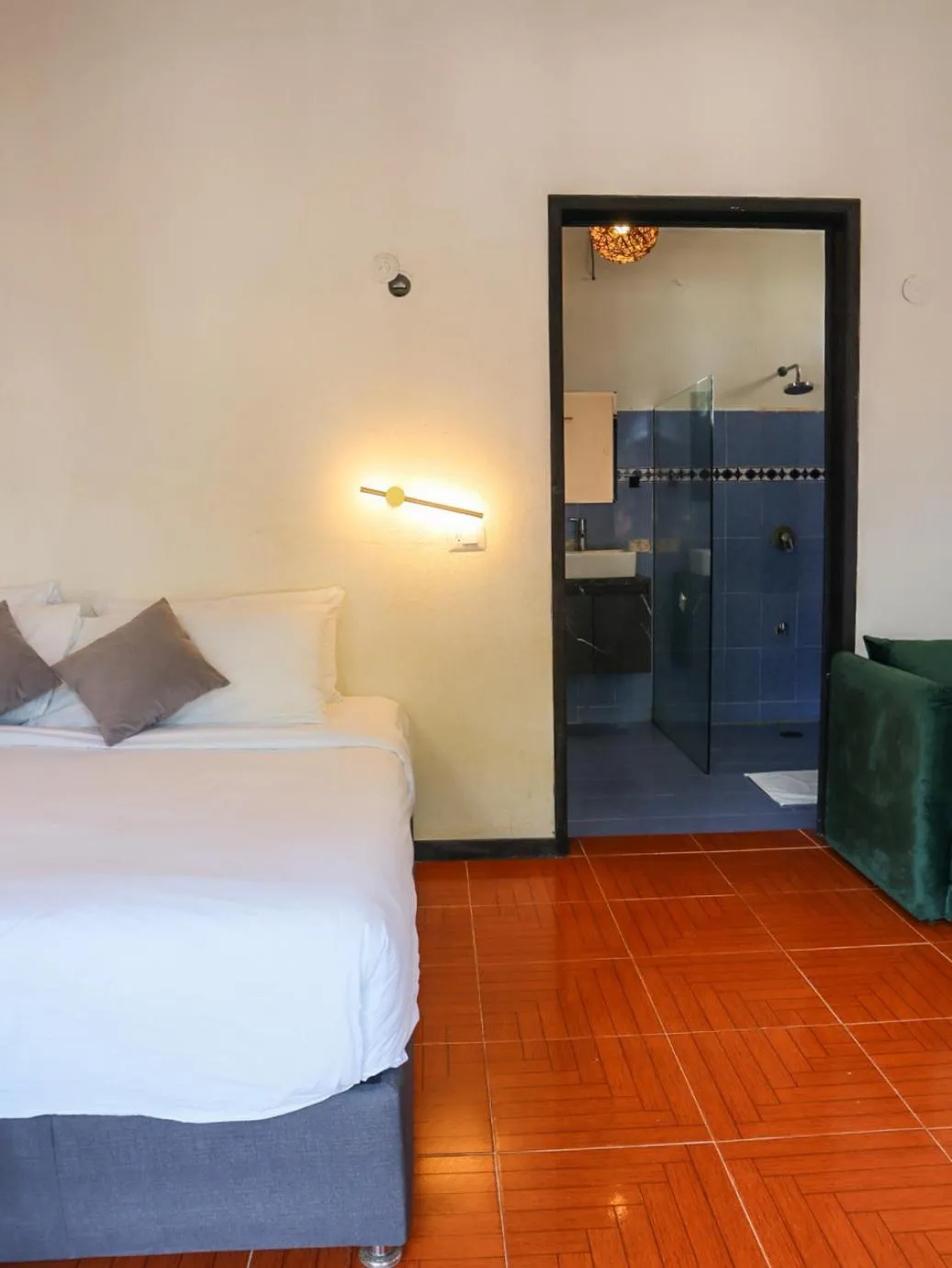 Bed in Casa Mate BeachFront HOUSES El Cuyo