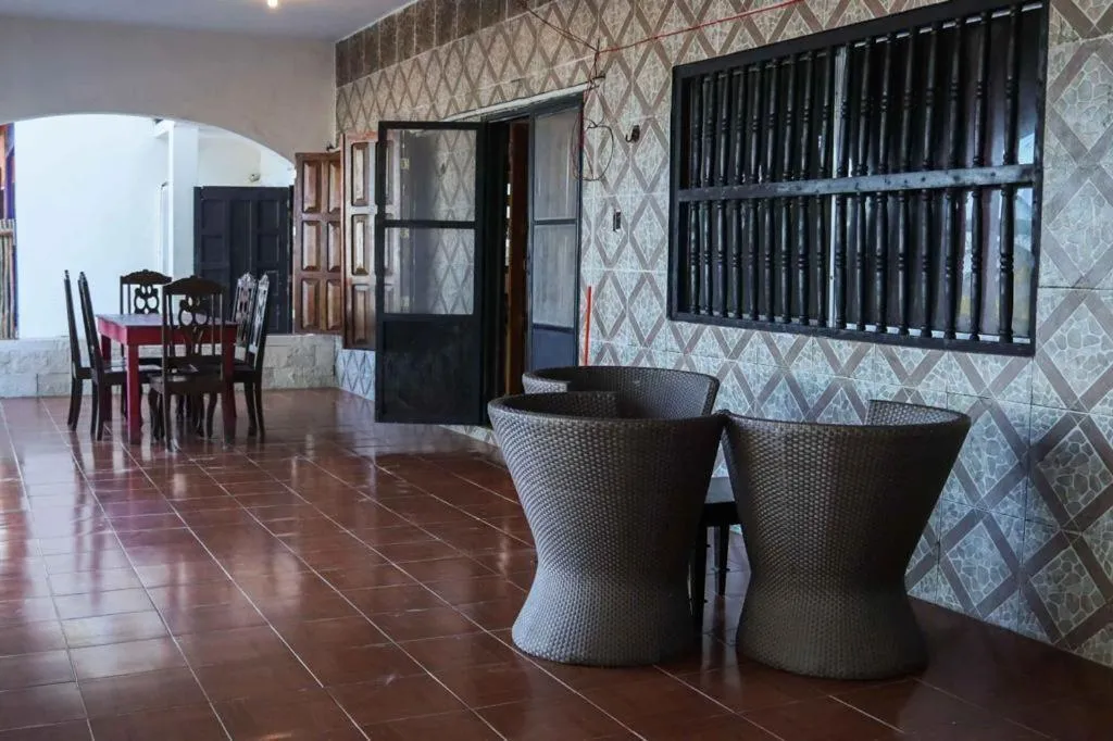 Living room in Casa Mate BeachFront HOUSES El Cuyo