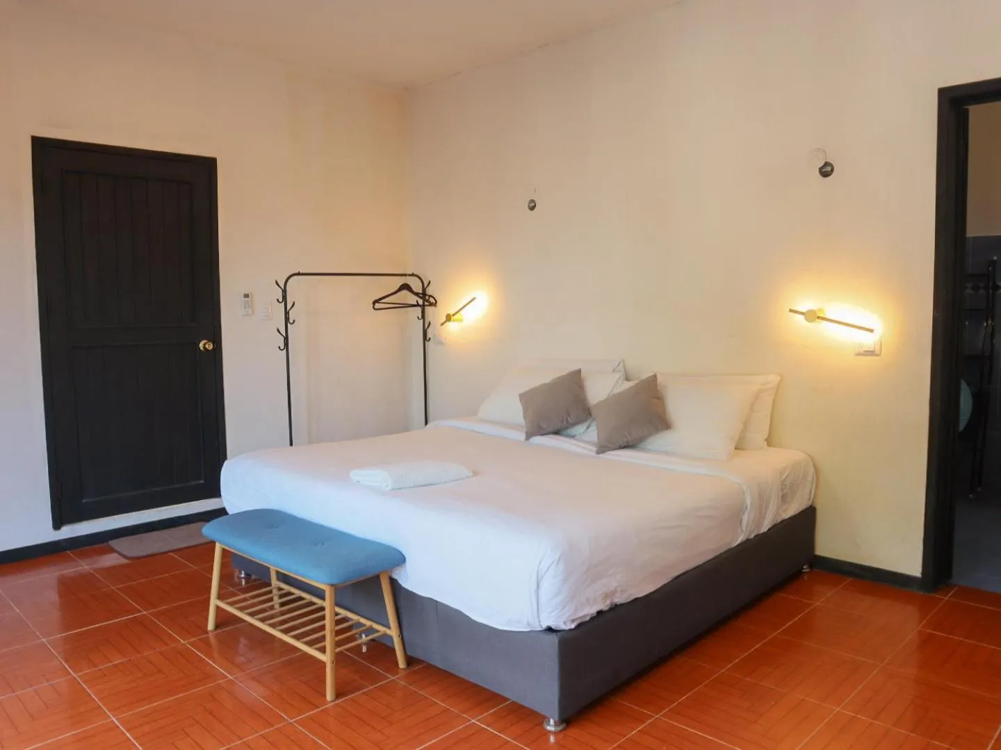 Bed in Casa Mate BeachFront HOUSES El Cuyo