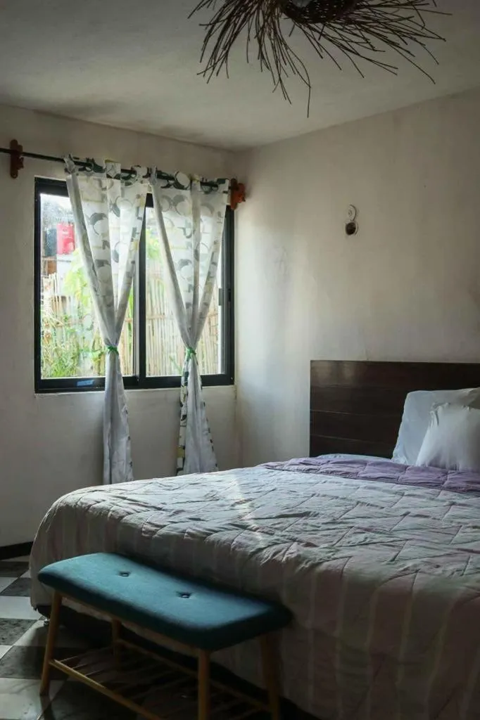 Bed in Casa Mate BeachFront HOUSES El Cuyo