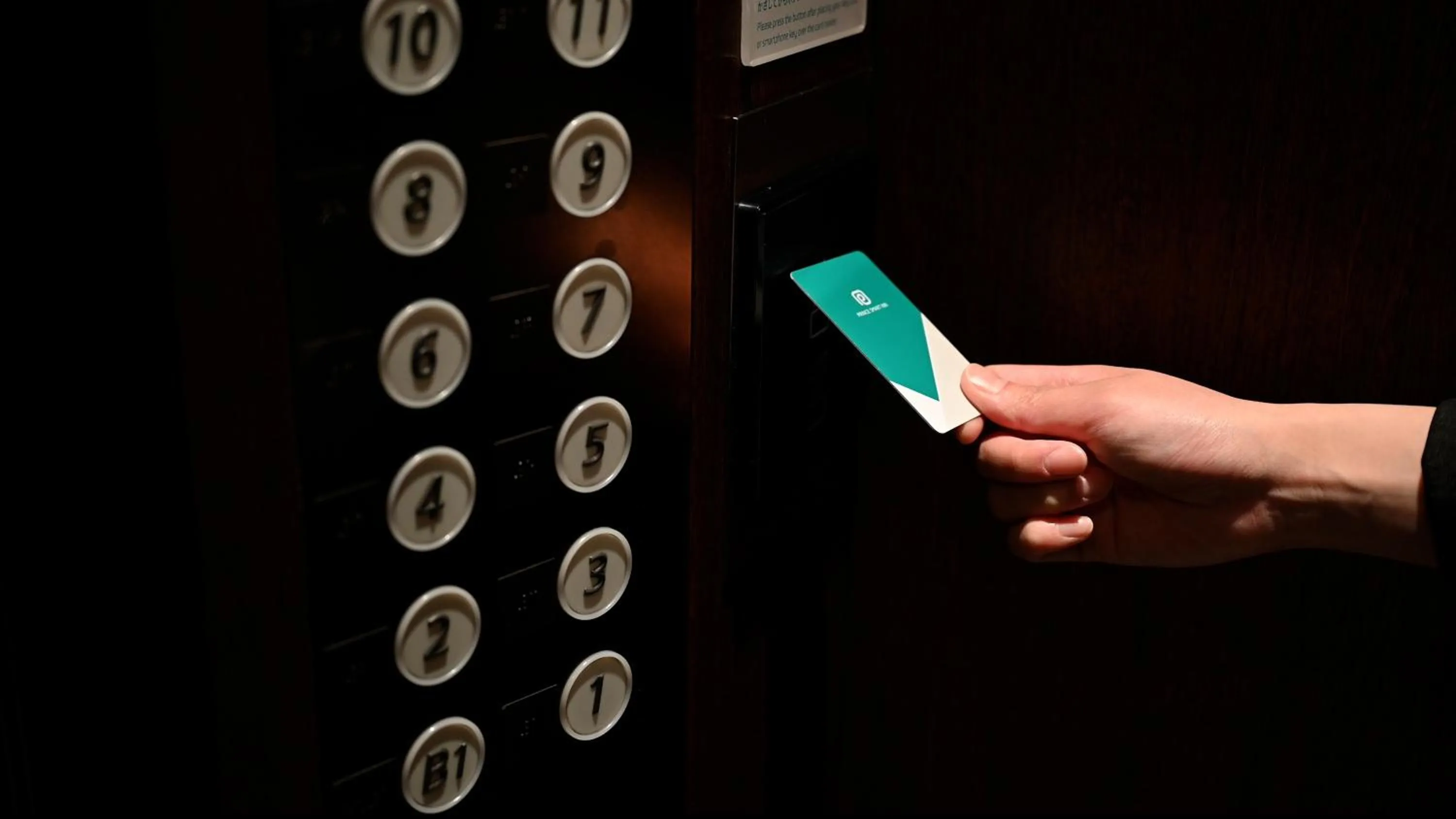 elevator in Prince Smart Inn Osaka Yodoyabashi