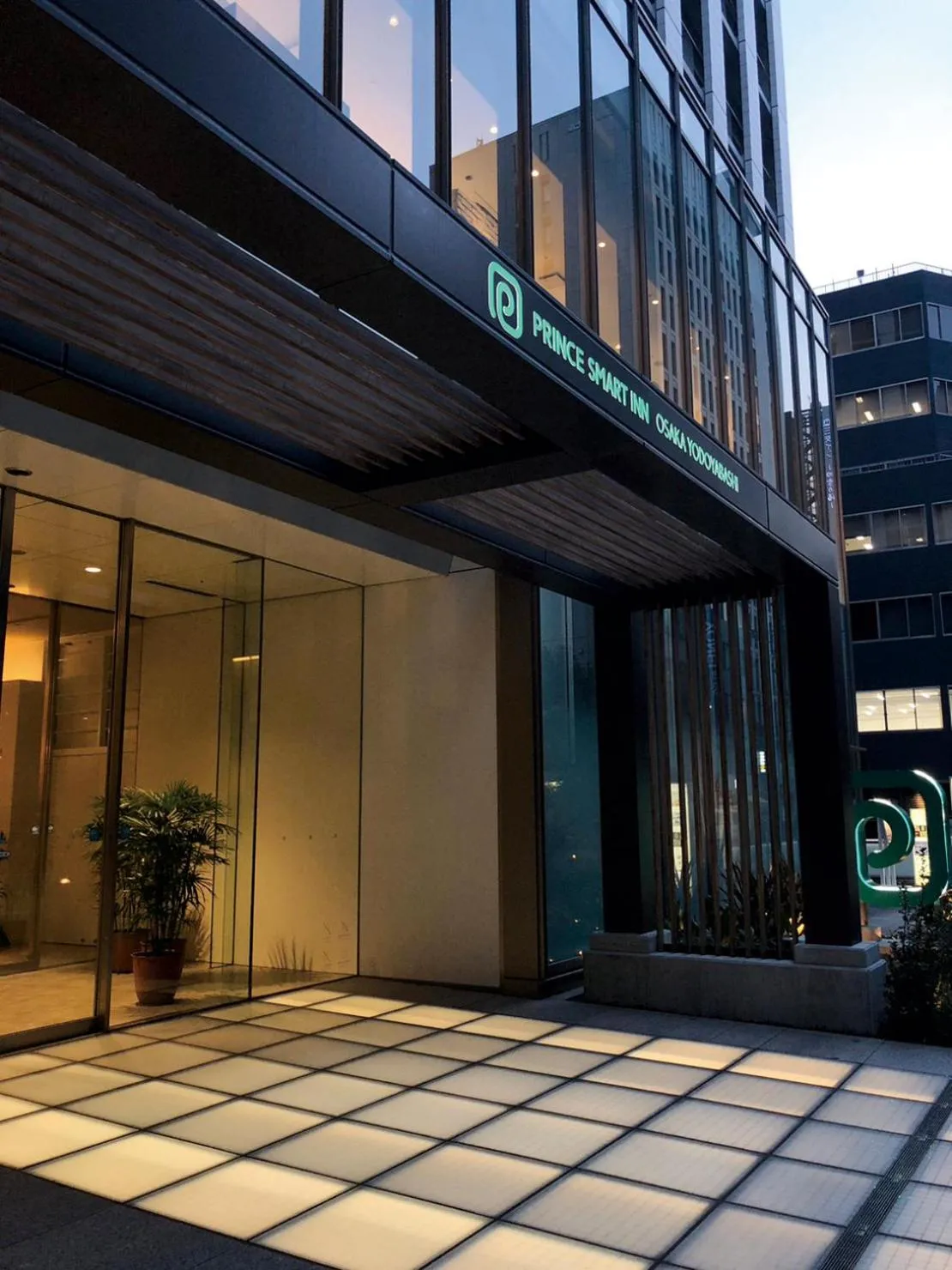 Property building in Prince Smart Inn Osaka Yodoyabashi