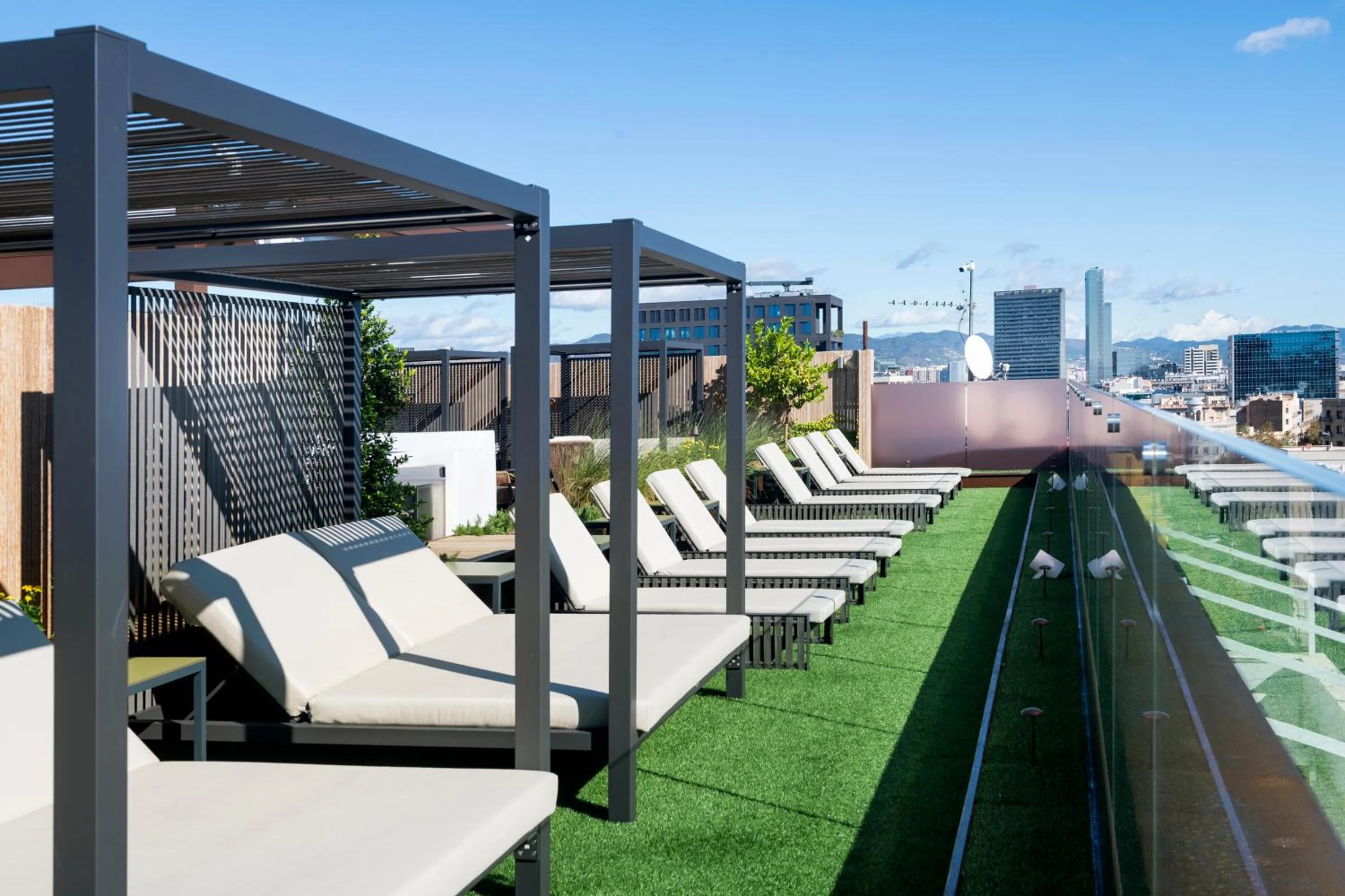 Balcony/Terrace in Sallés Hotel Pere IV