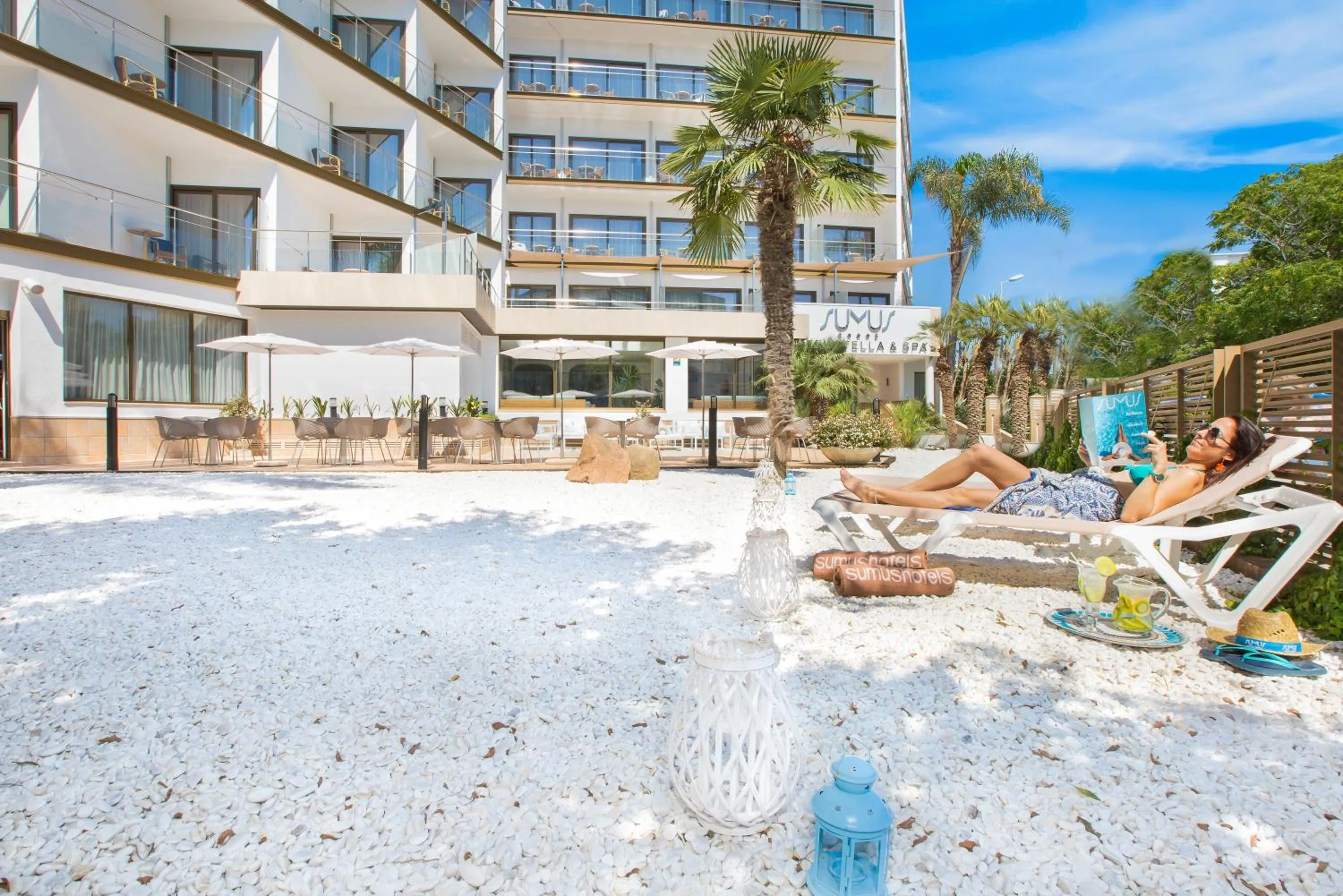 Facade/entrance in Sumus Hotel Stella and Spa 4S Adults Recommended