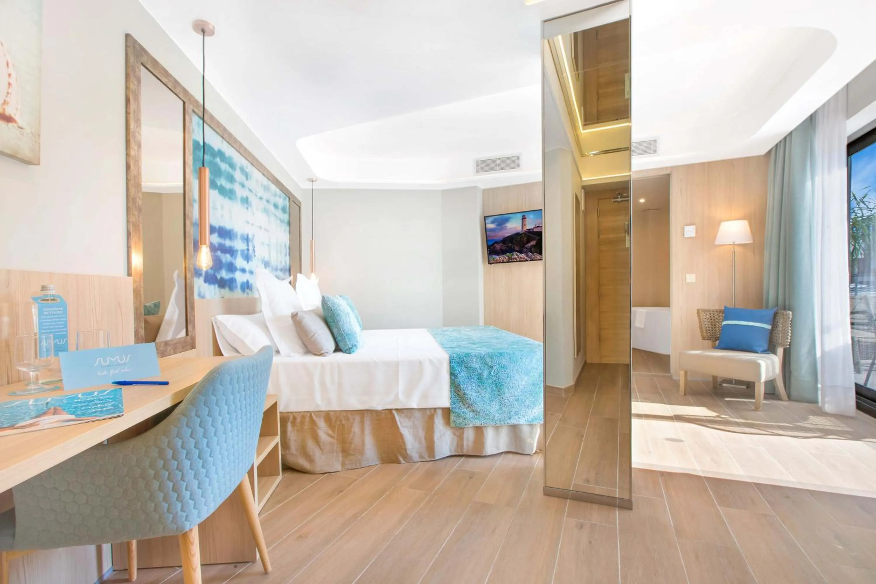 Bed in Sumus Hotel Stella and Spa 4S Adults Recommended