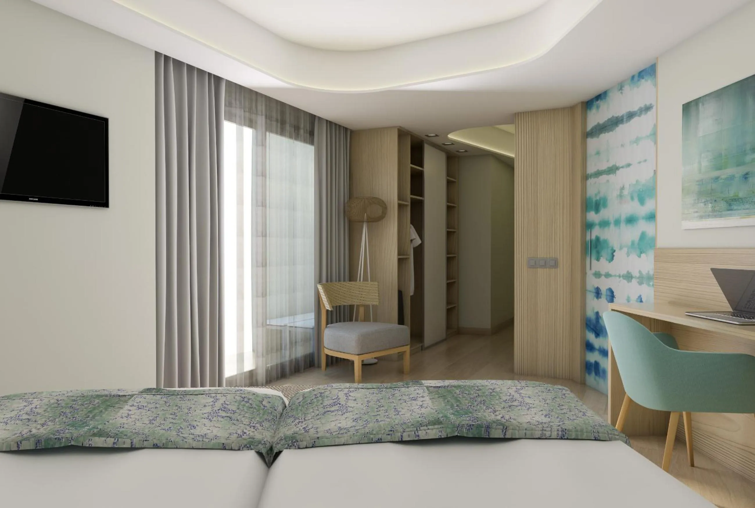 Bedroom, Bed in Sumus Hotel Stella and Spa 4S Adults Recommended