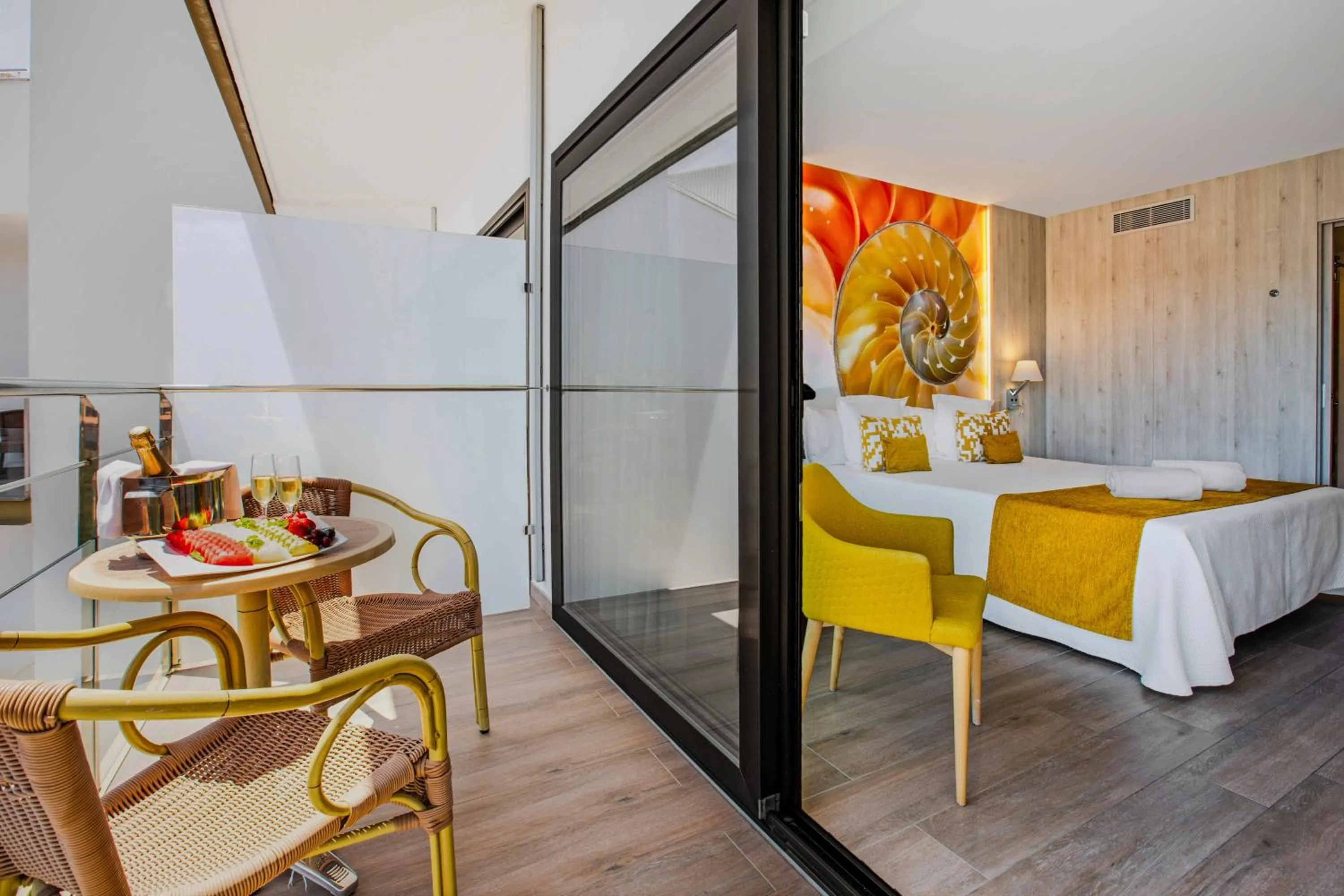 Bed in Sumus Hotel Stella and Spa 4S Adults Recommended