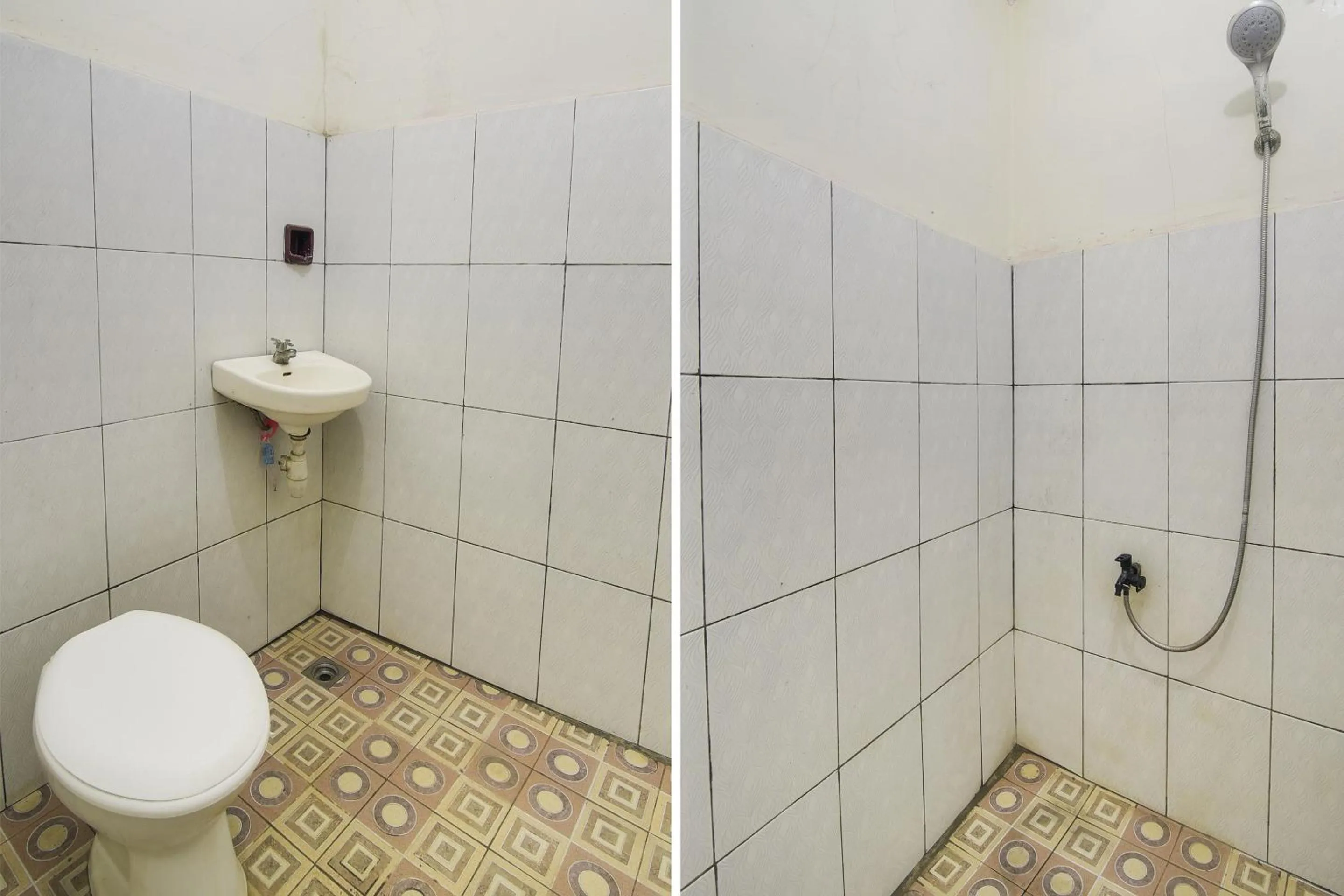 Bathroom in Hotel O Priska Kost Dan Homestay