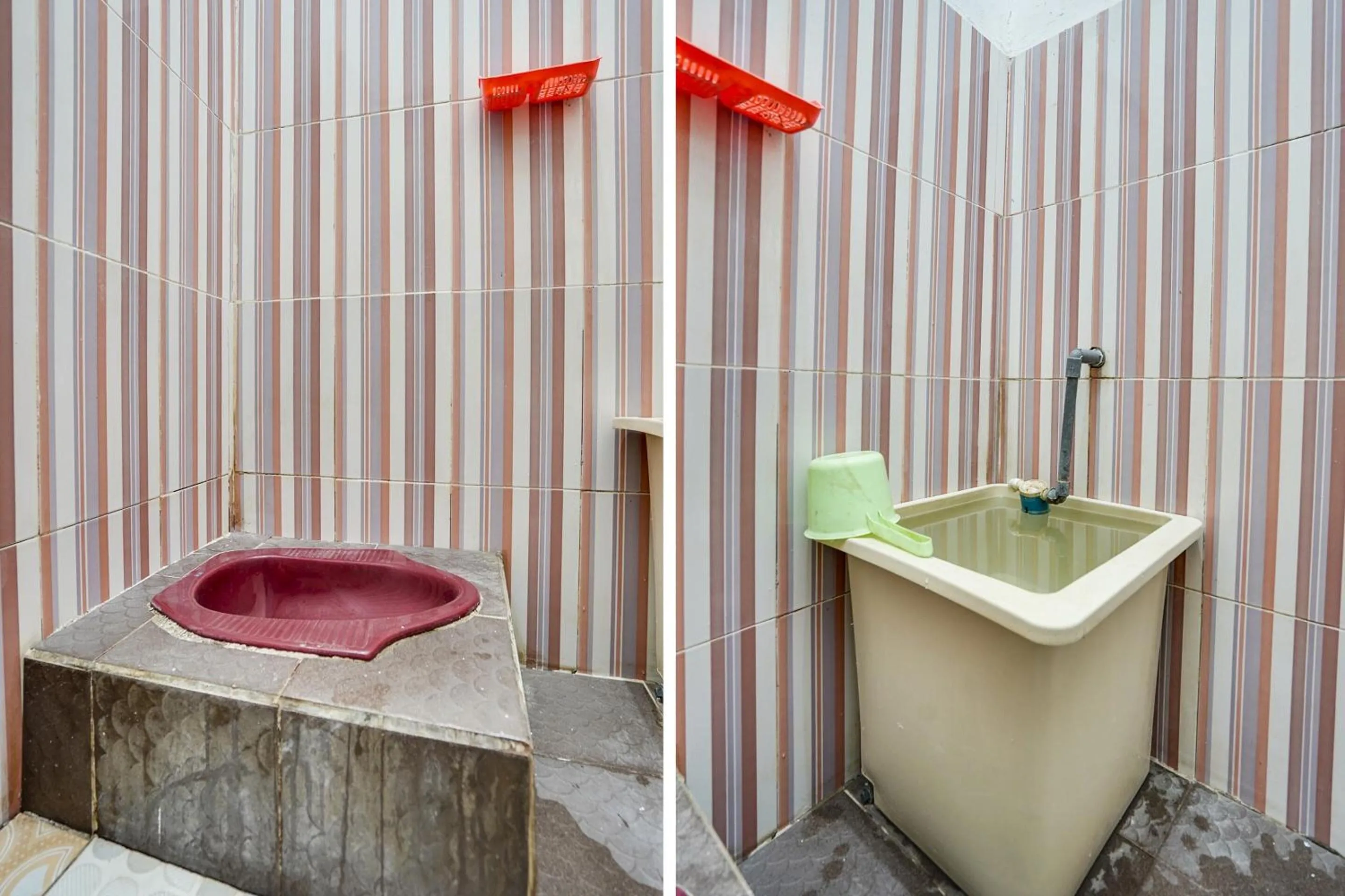 Bathroom in Hotel O Gamping Homestay Syariah