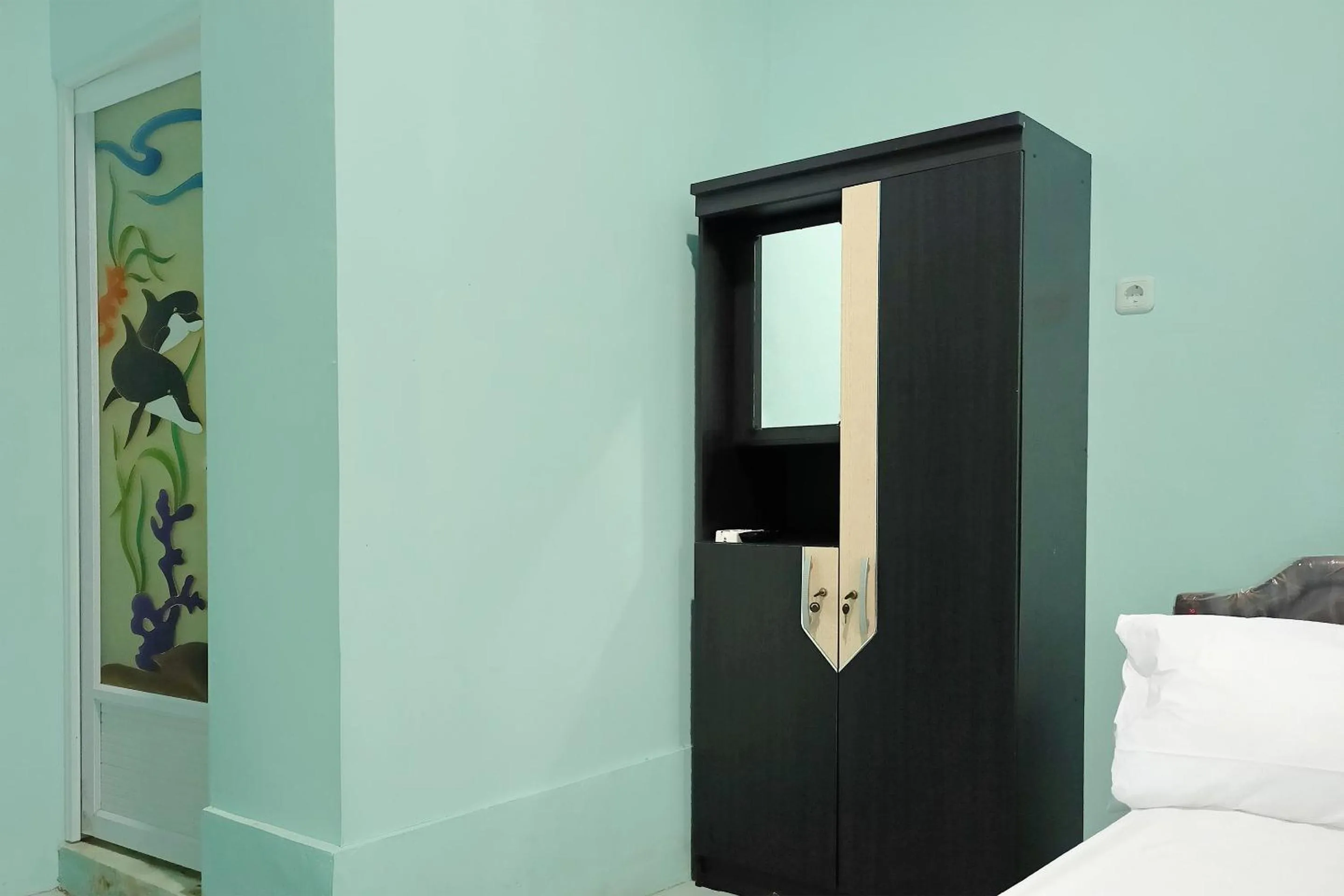 Bedroom, Bed in SPOT ON 91791 Homestay Surya Syariah